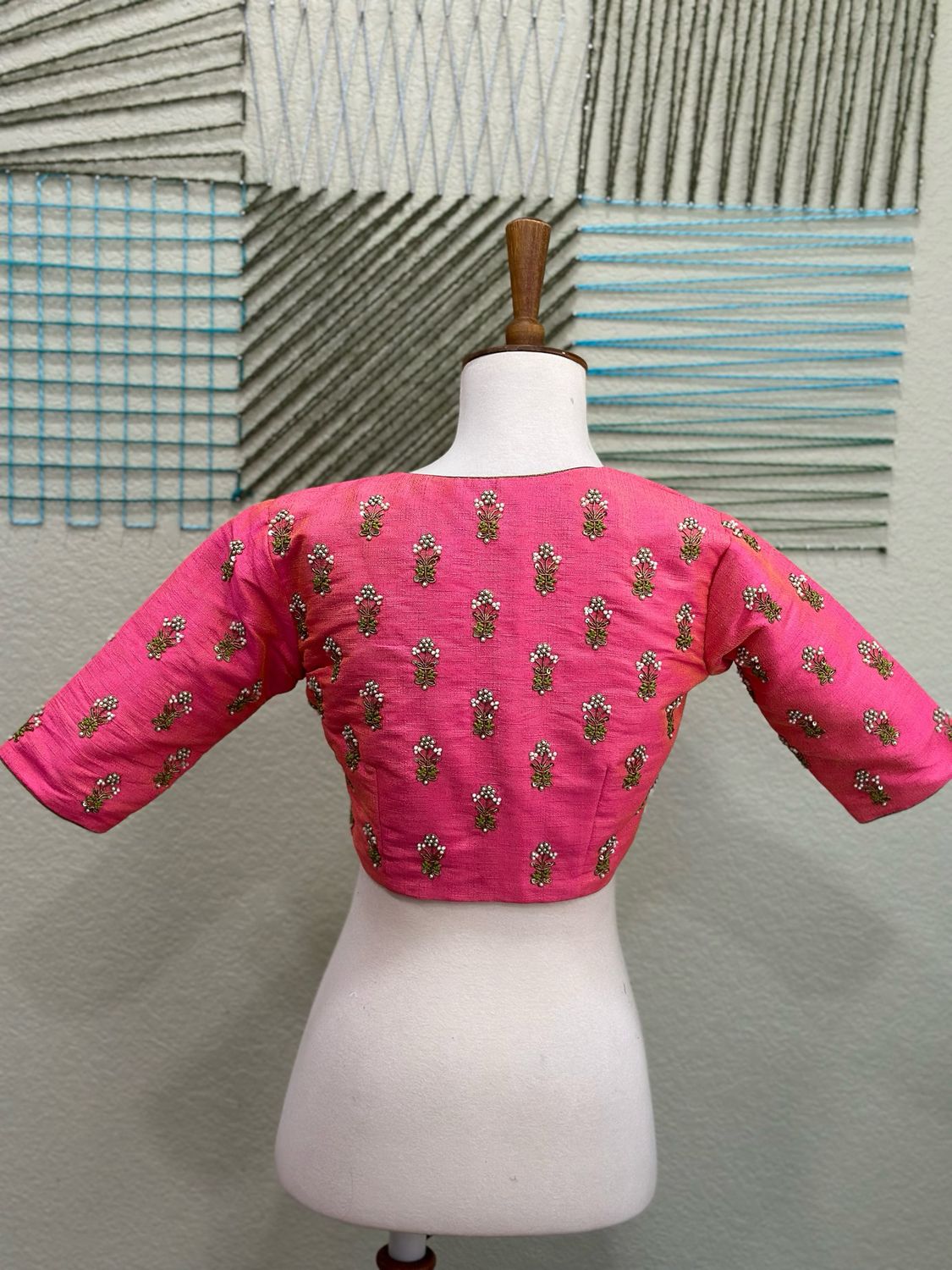 Designer Saree stitched blouse