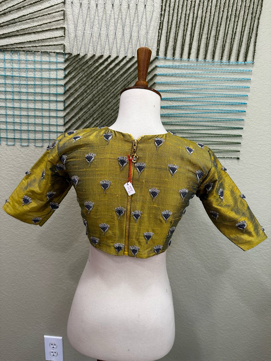 Designer Saree stitched blouse