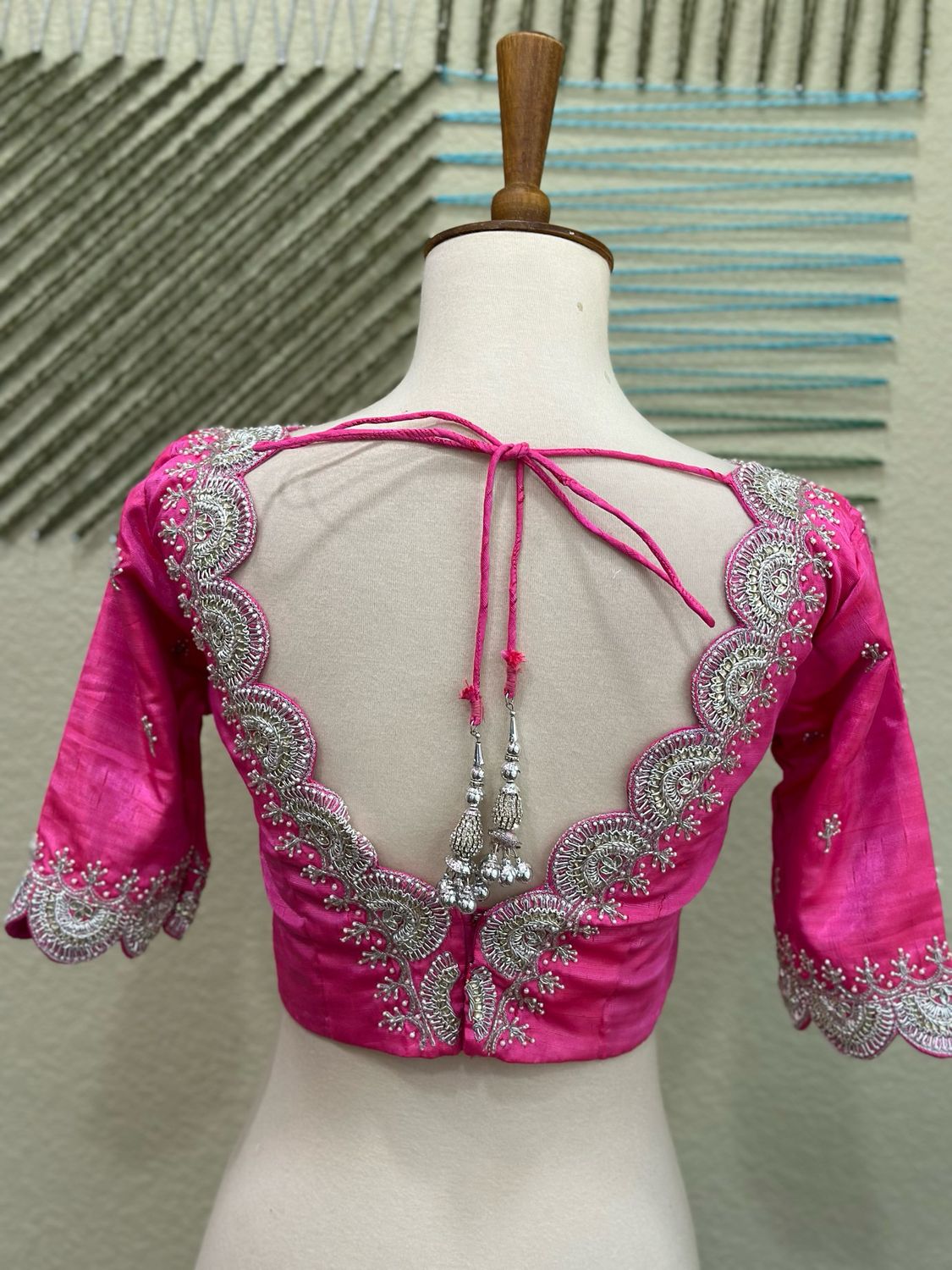 Designer Saree stitched blouse