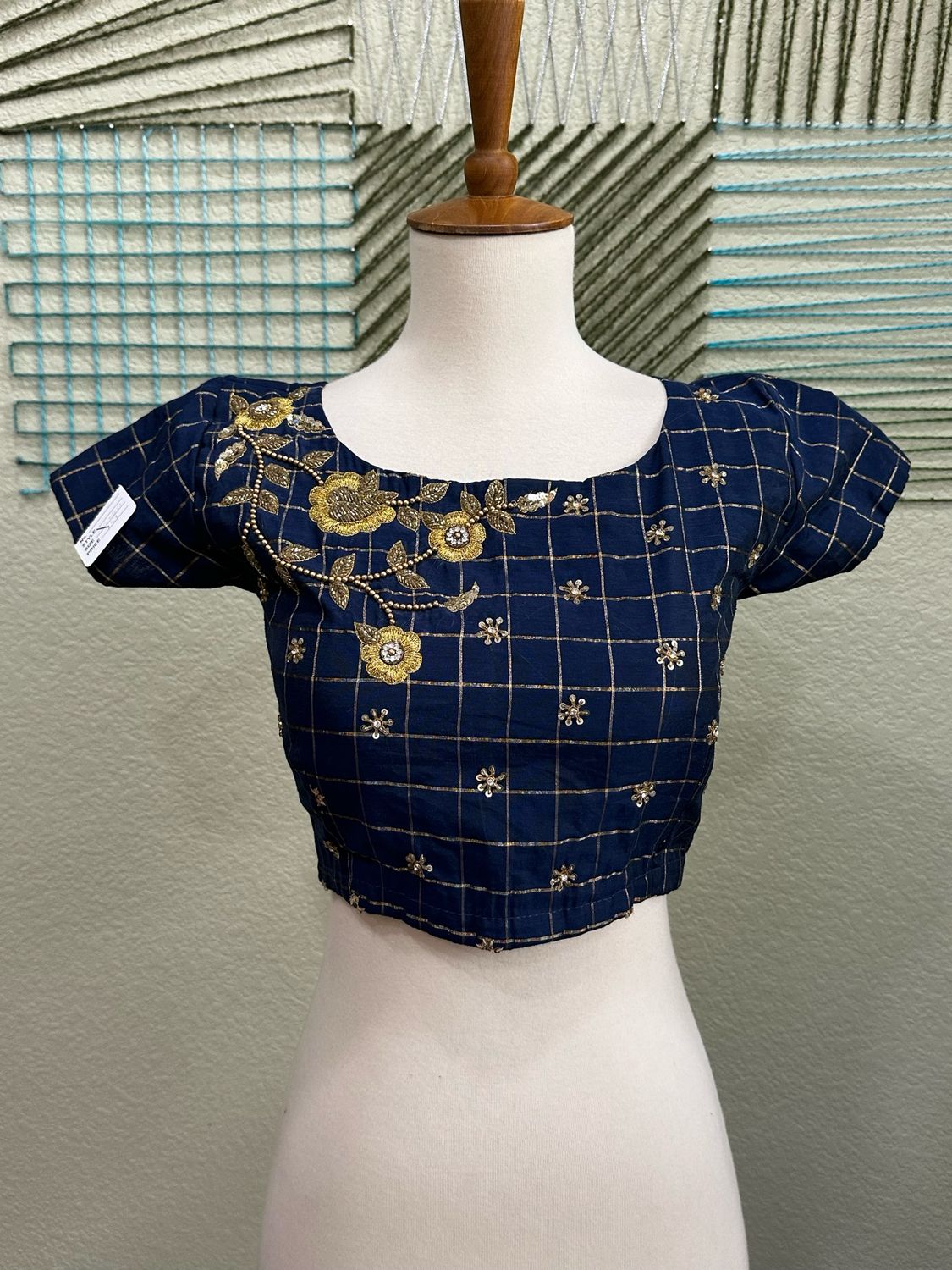 Designer Saree stitched blouse