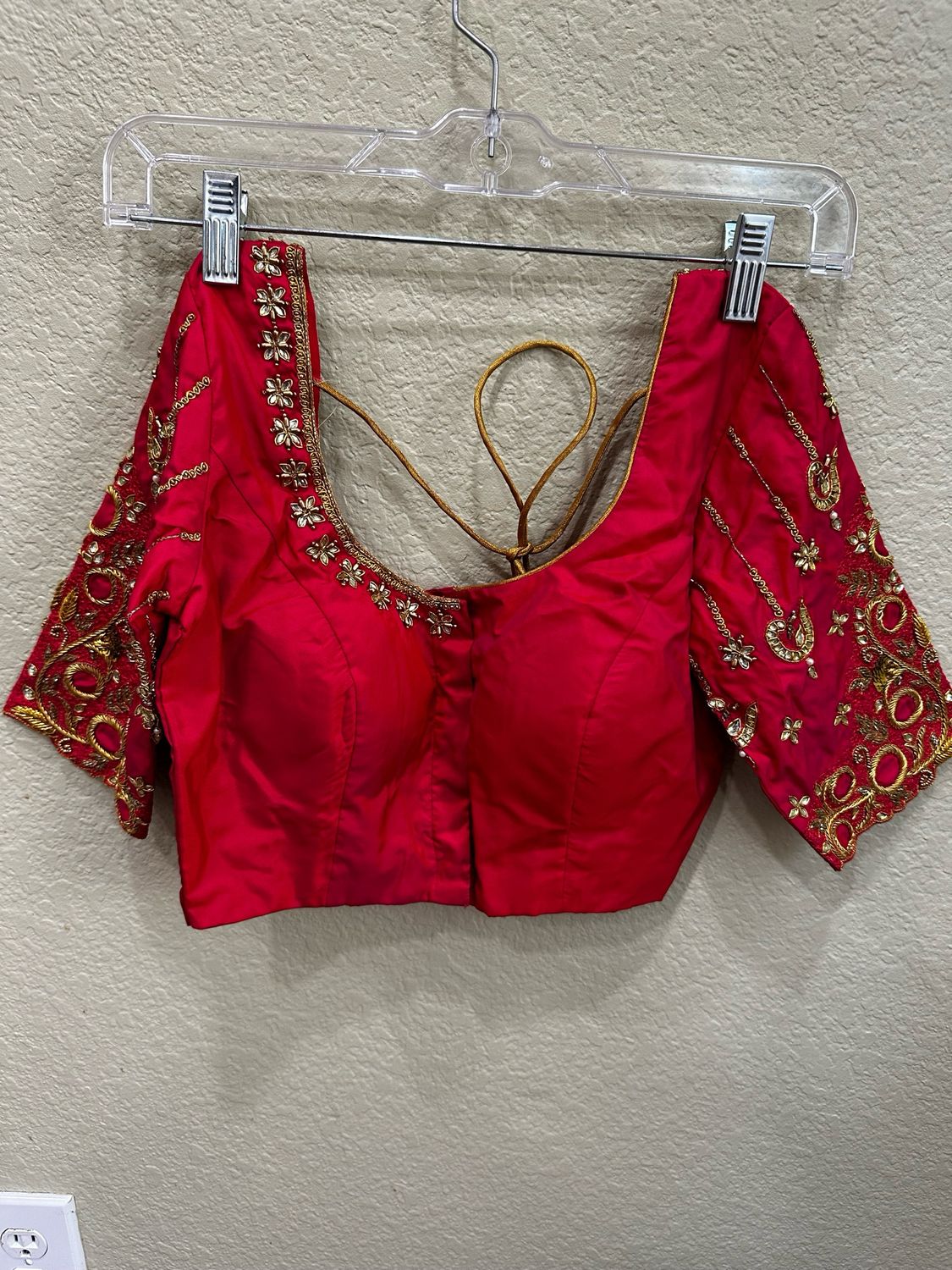 Designer Saree stitched blouse