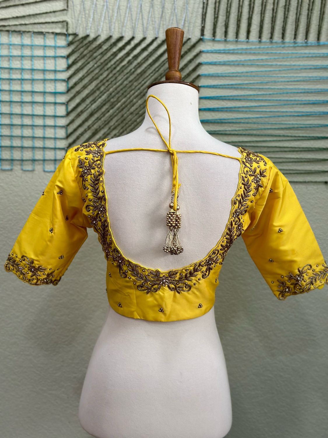 Designer Saree stitched blouse