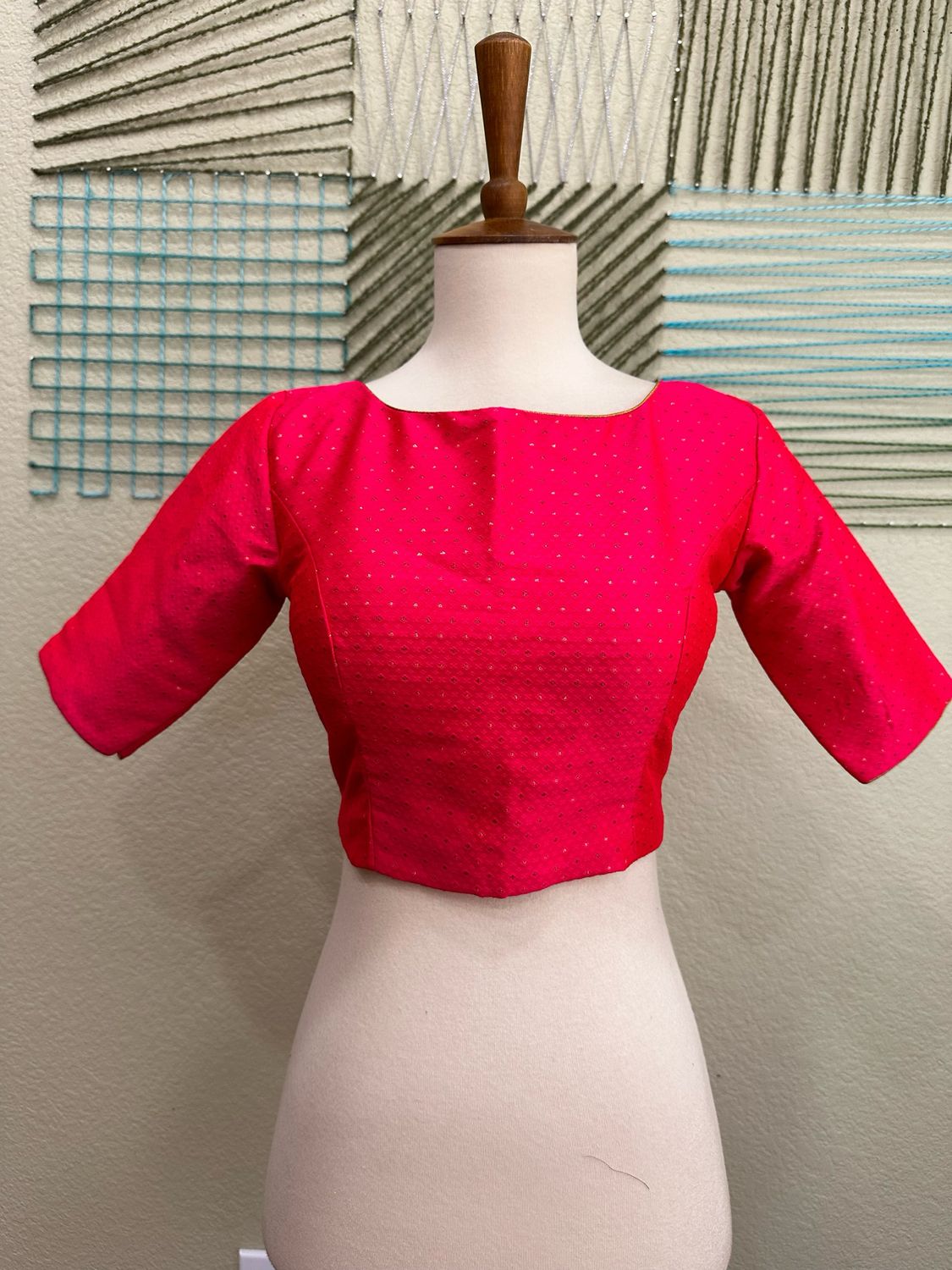 Designer Saree stitched blouse