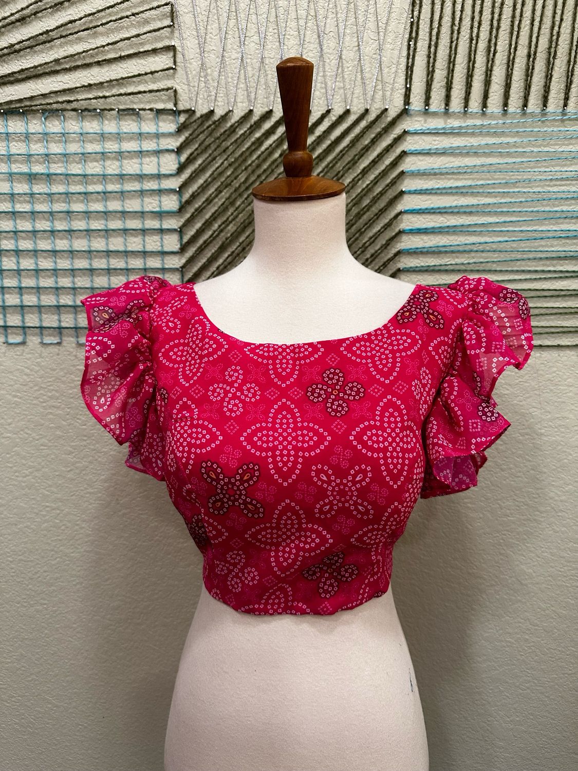 Designer Saree stitched blouse