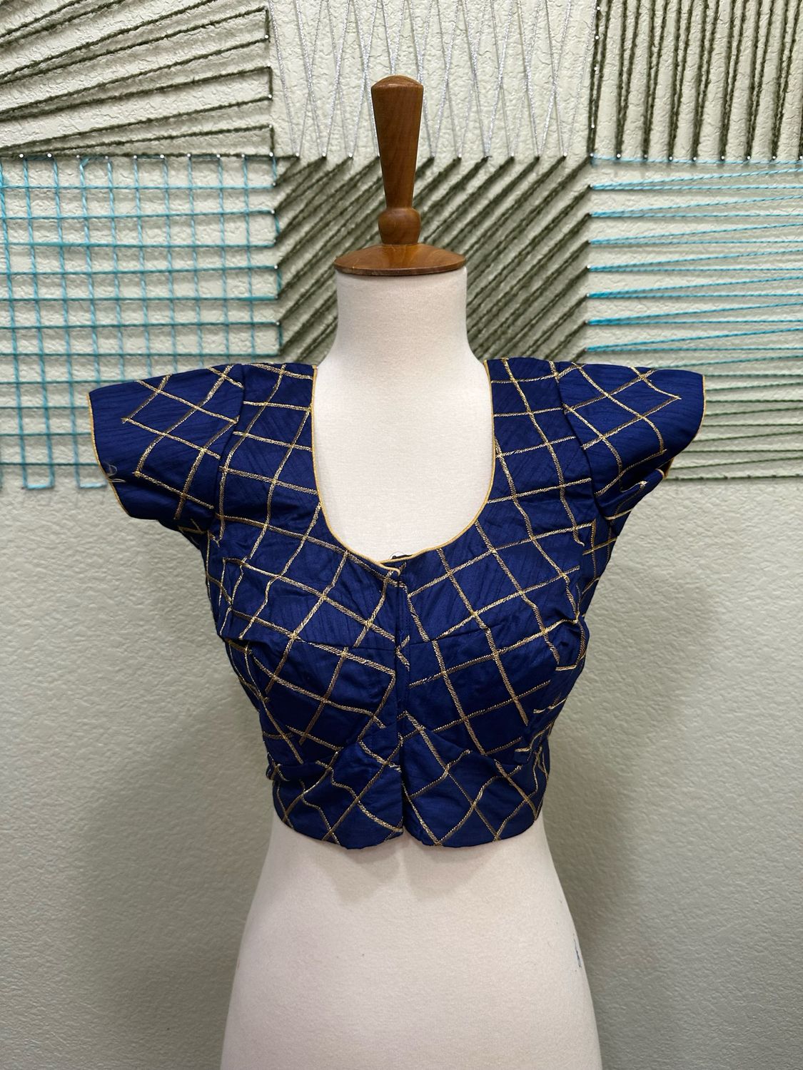 Designer Saree stitched blouse