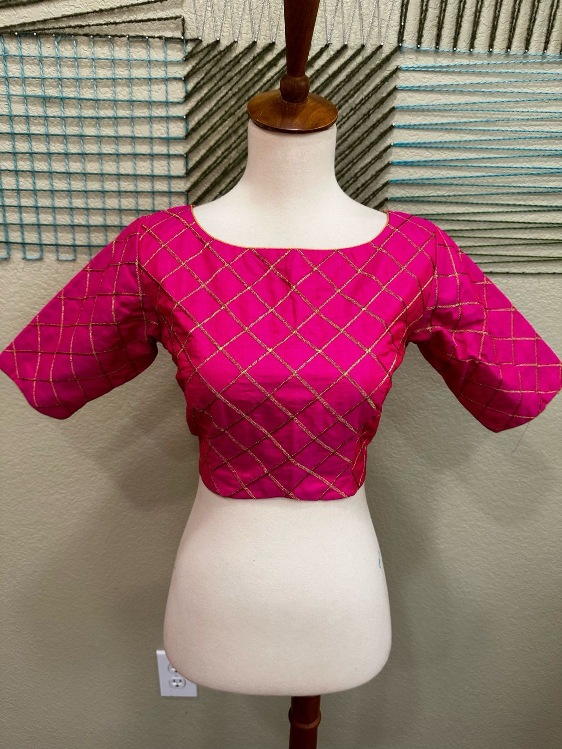 Designer Saree stitched blouse