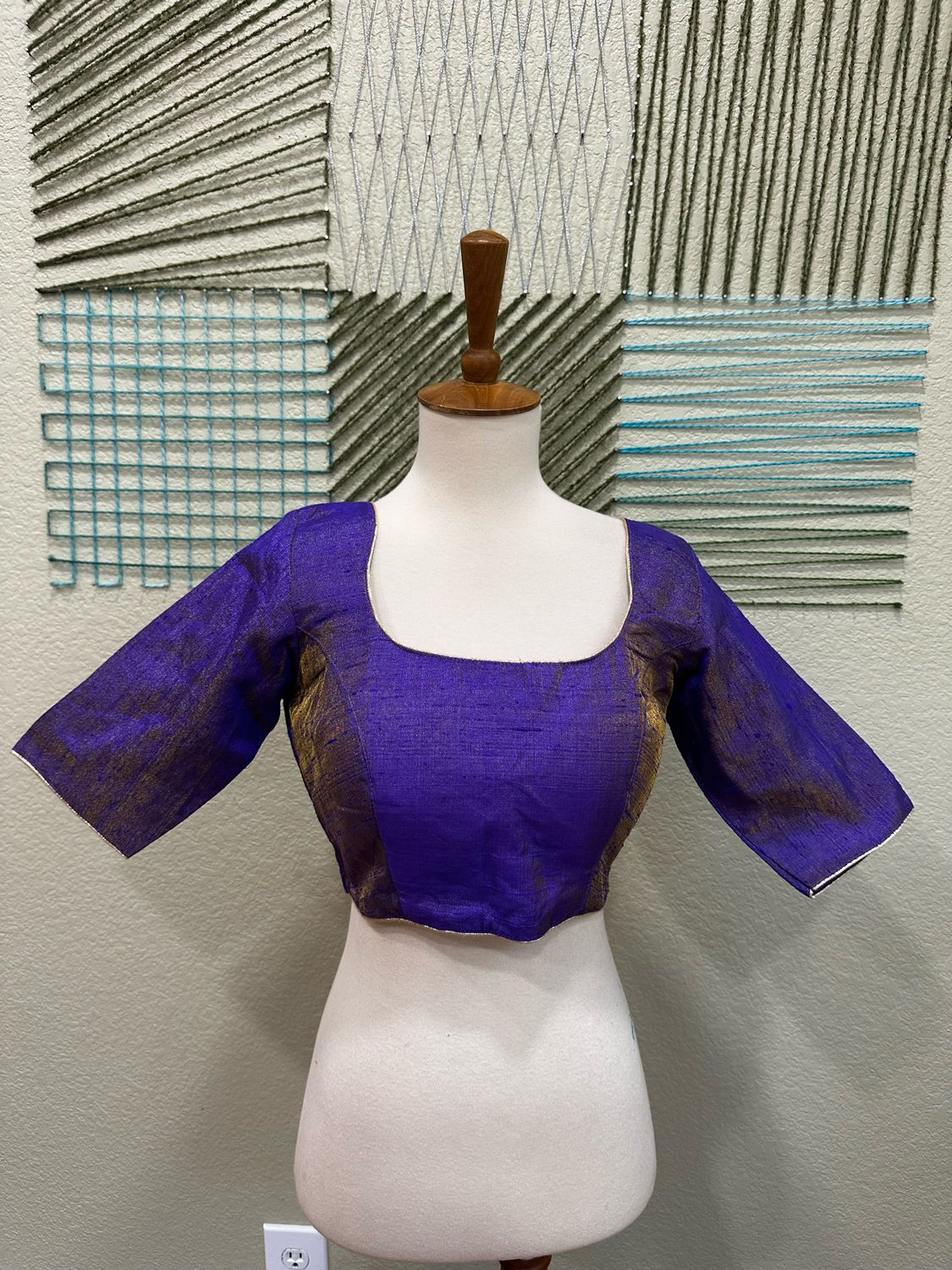 Designer Saree stitched blouse