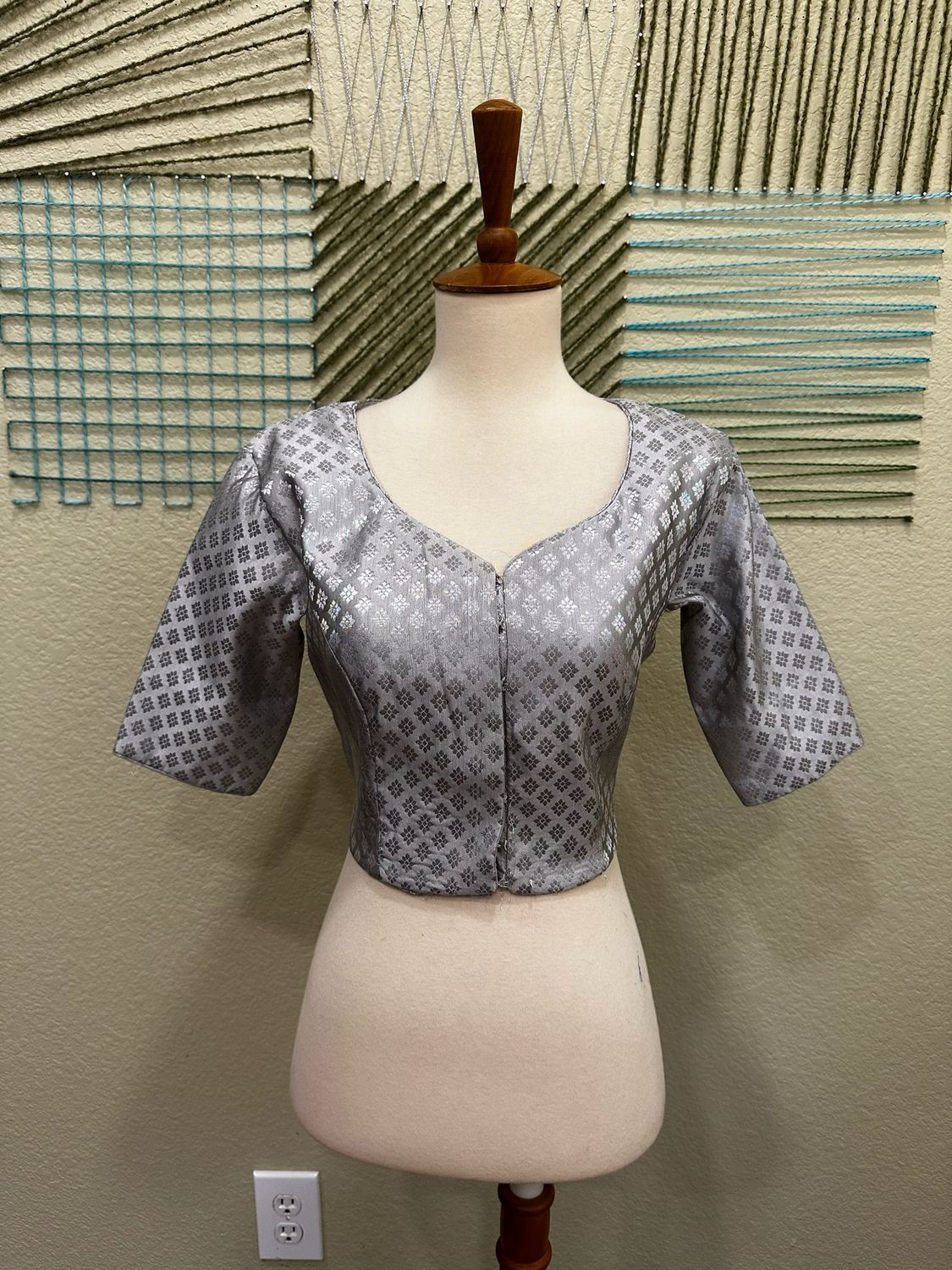 Designer Saree stitched blouse