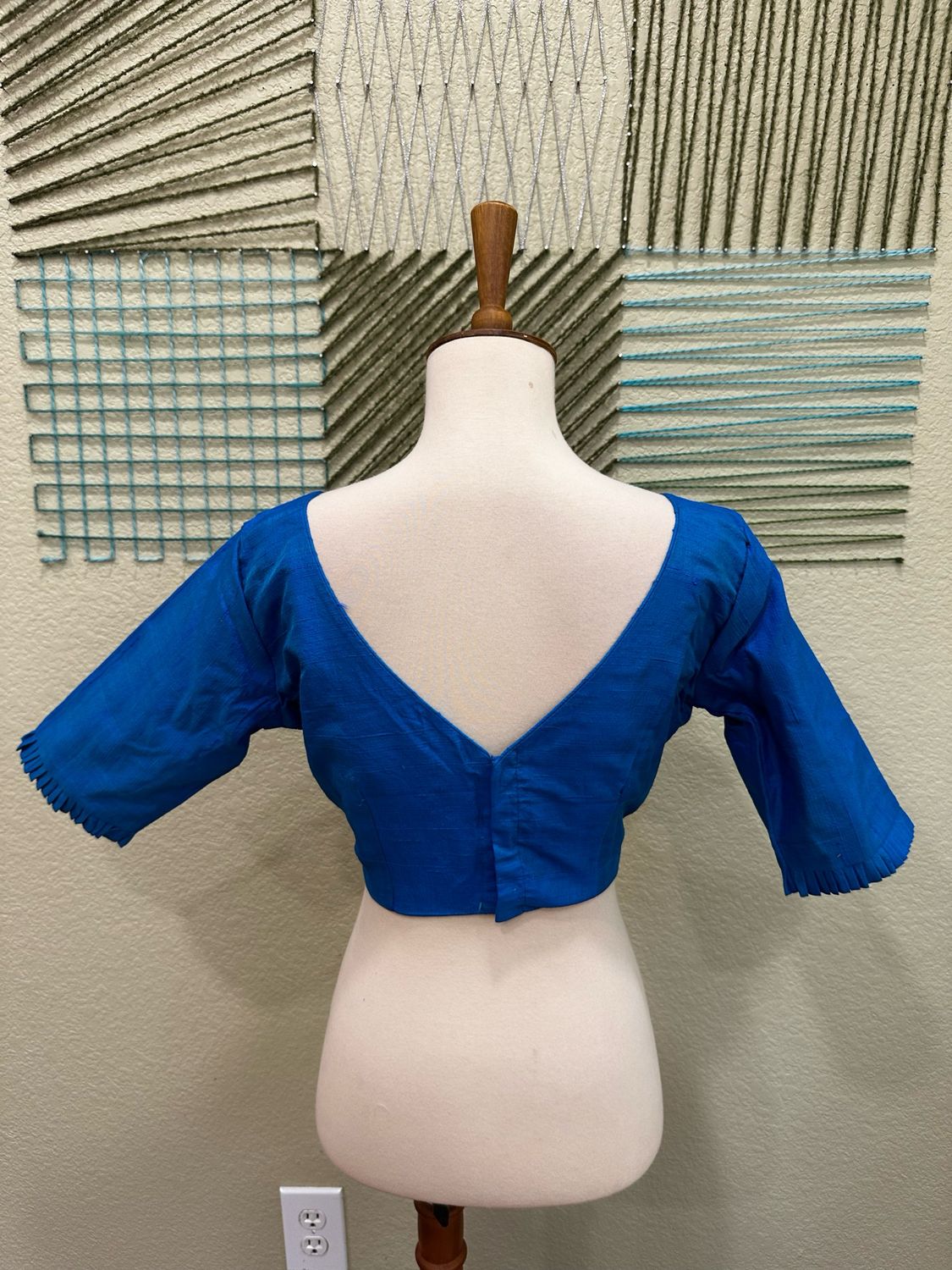 Designer Saree stitched blouse