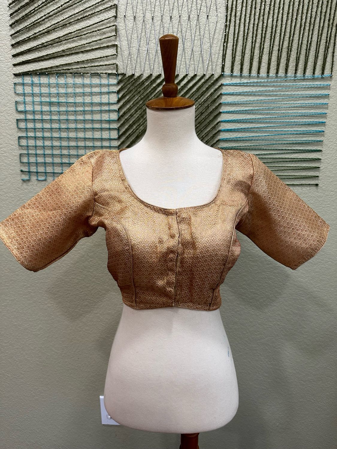 Designer Saree stitched blouse
