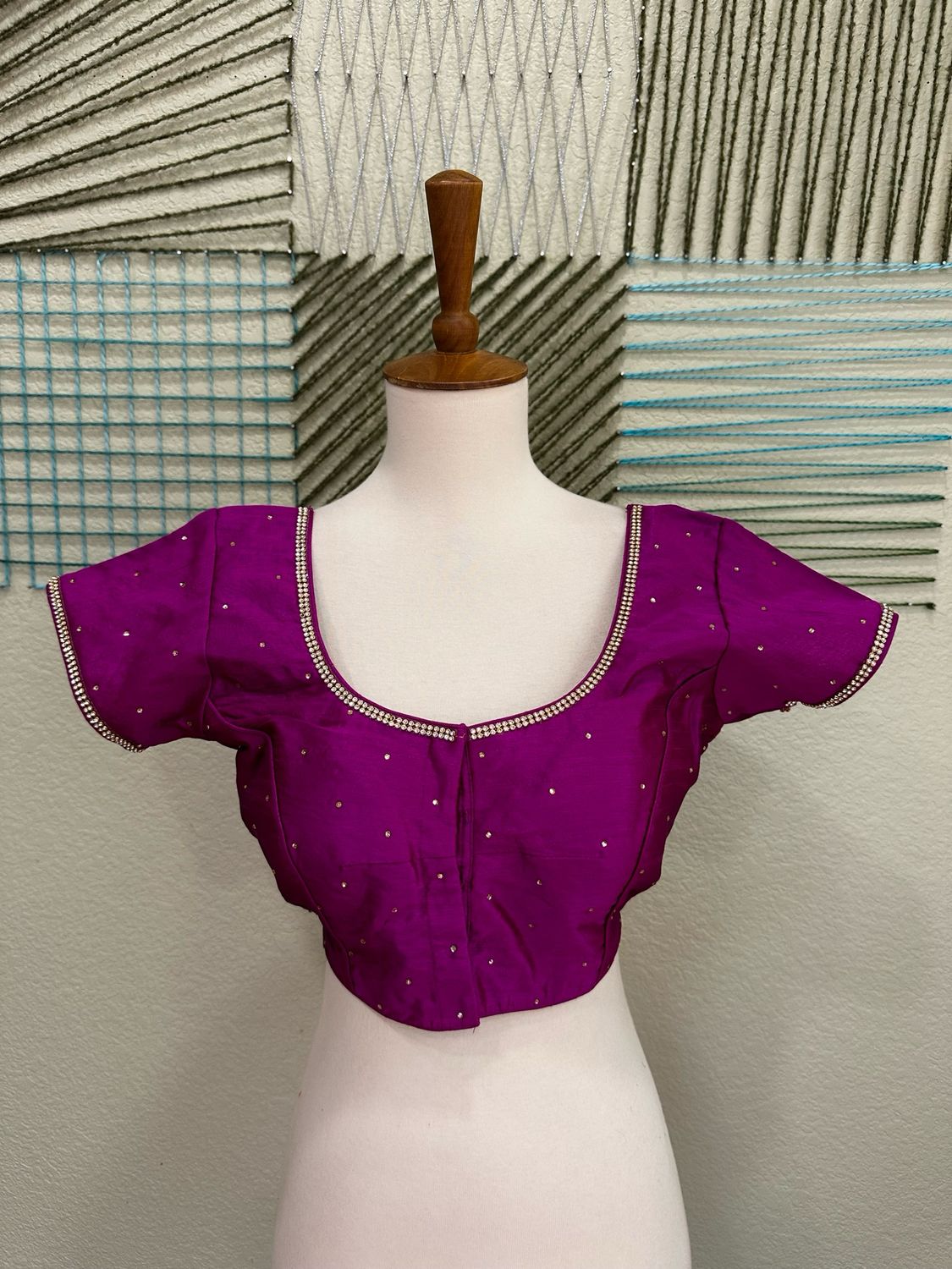 Designer Saree stitched blouse