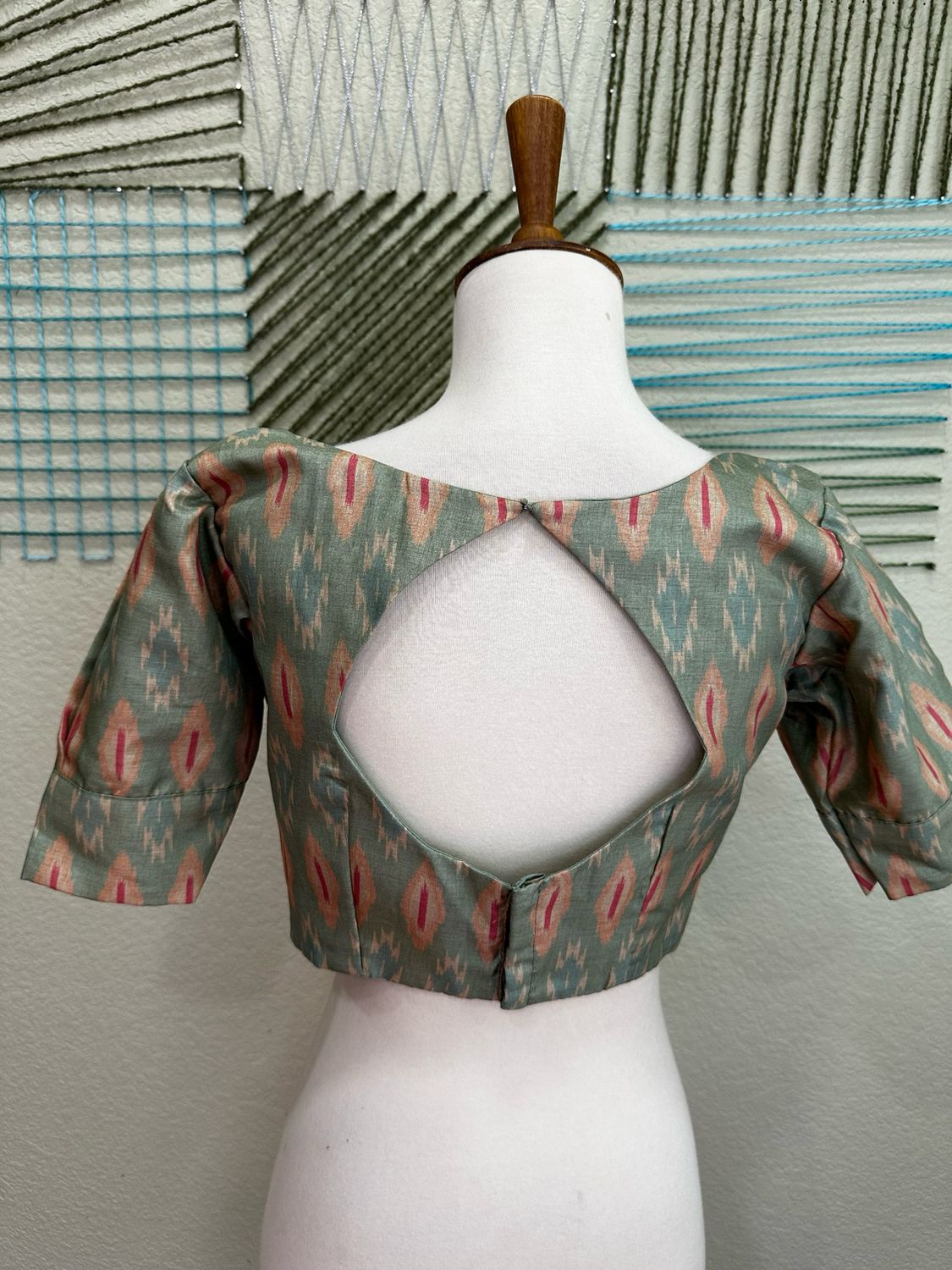 Designer Saree stitched blouse