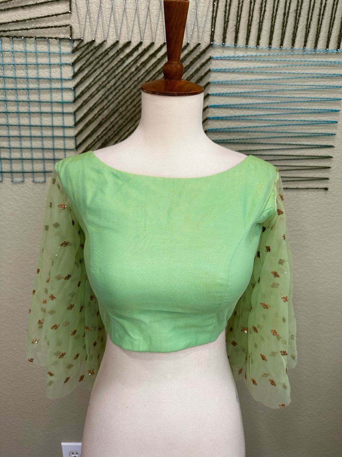 Designer Saree stitched blouse