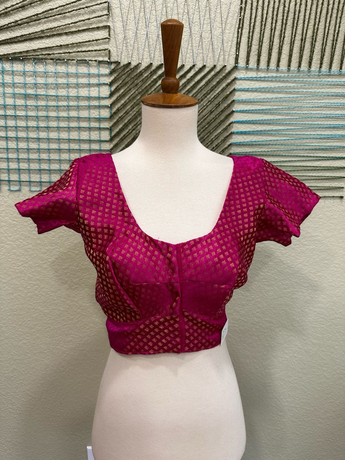 Designer Saree stitched blouse