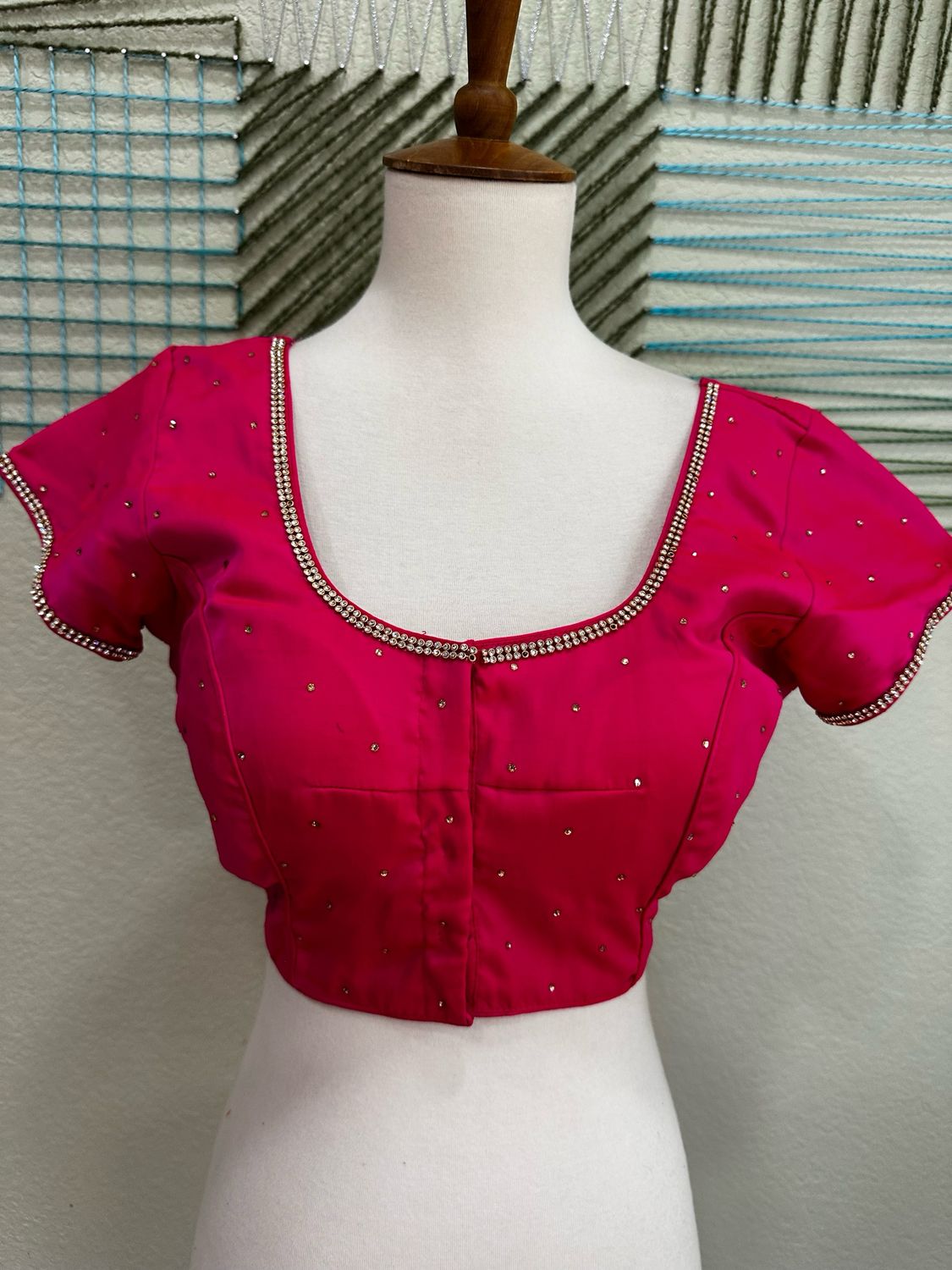 Designer Saree stitched blouse