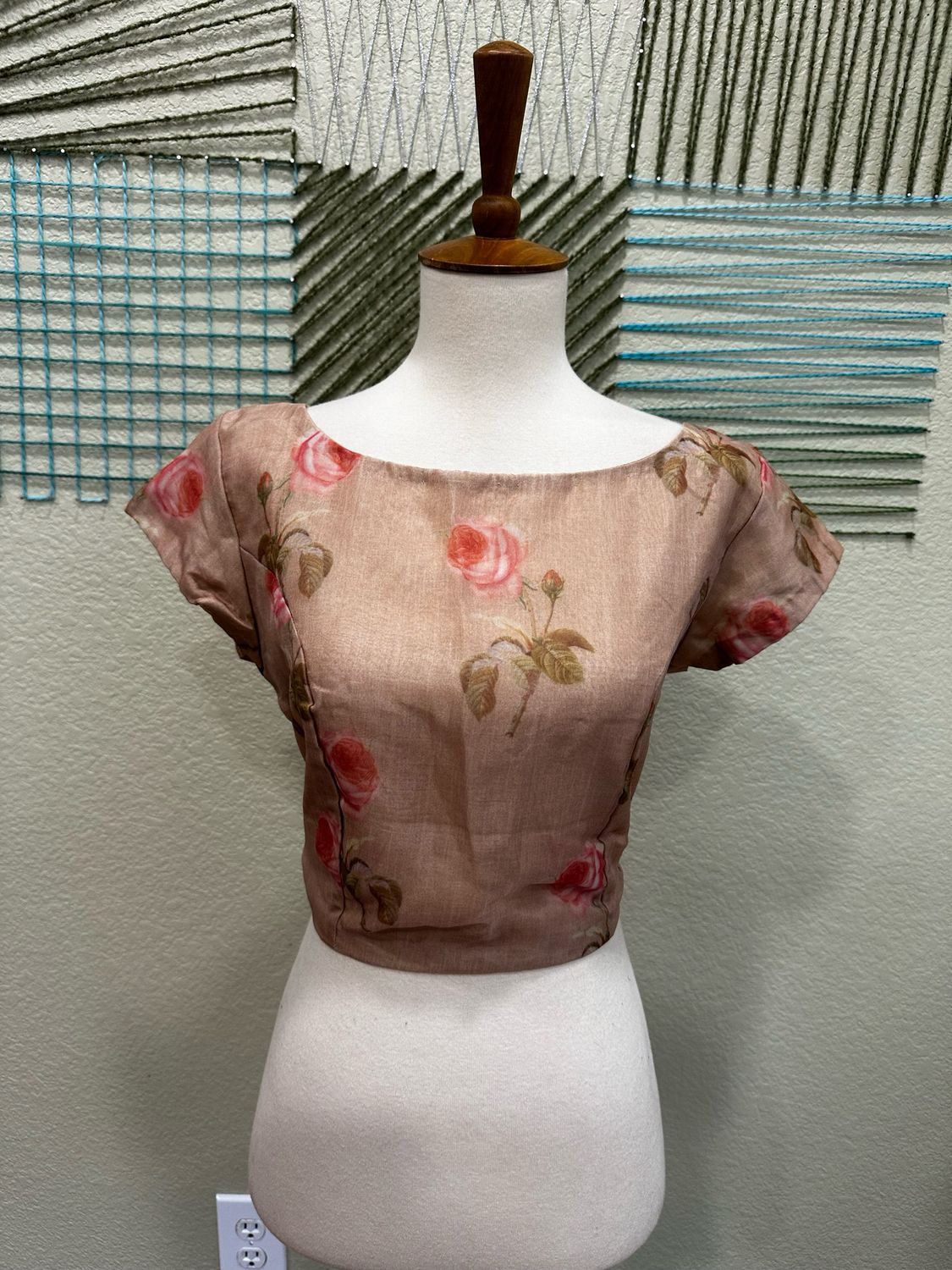 Designer Saree stitched blouse