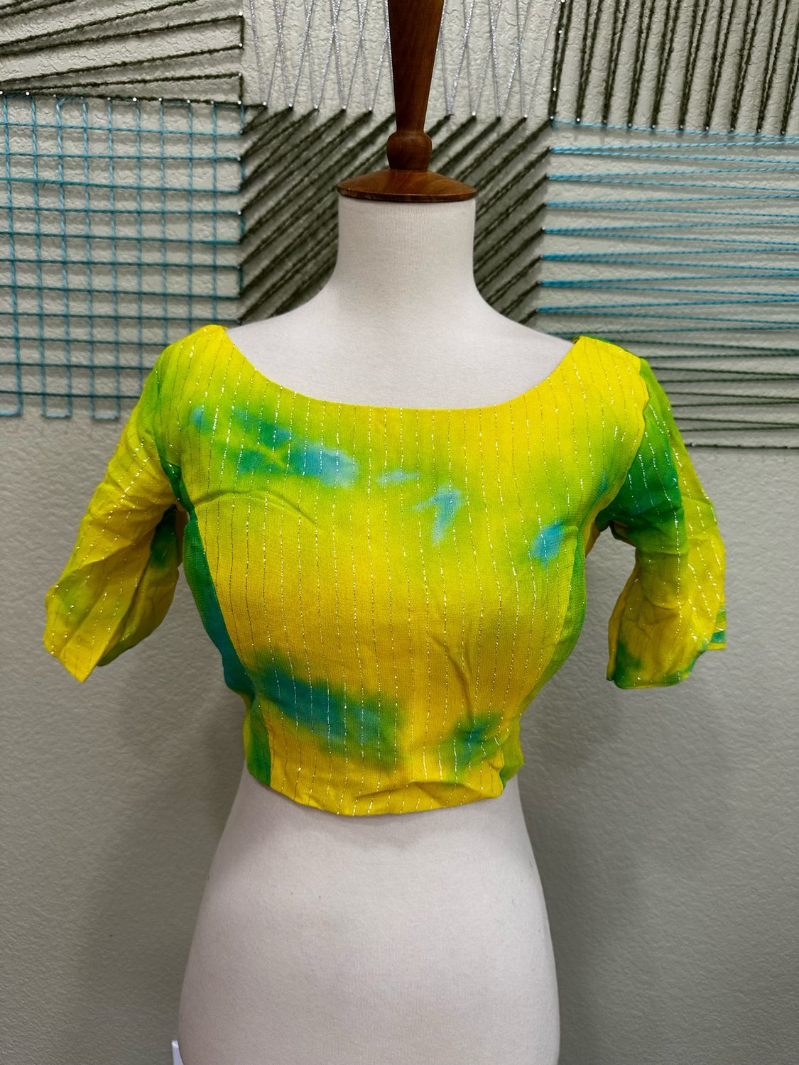 Designer Saree stitched blouse