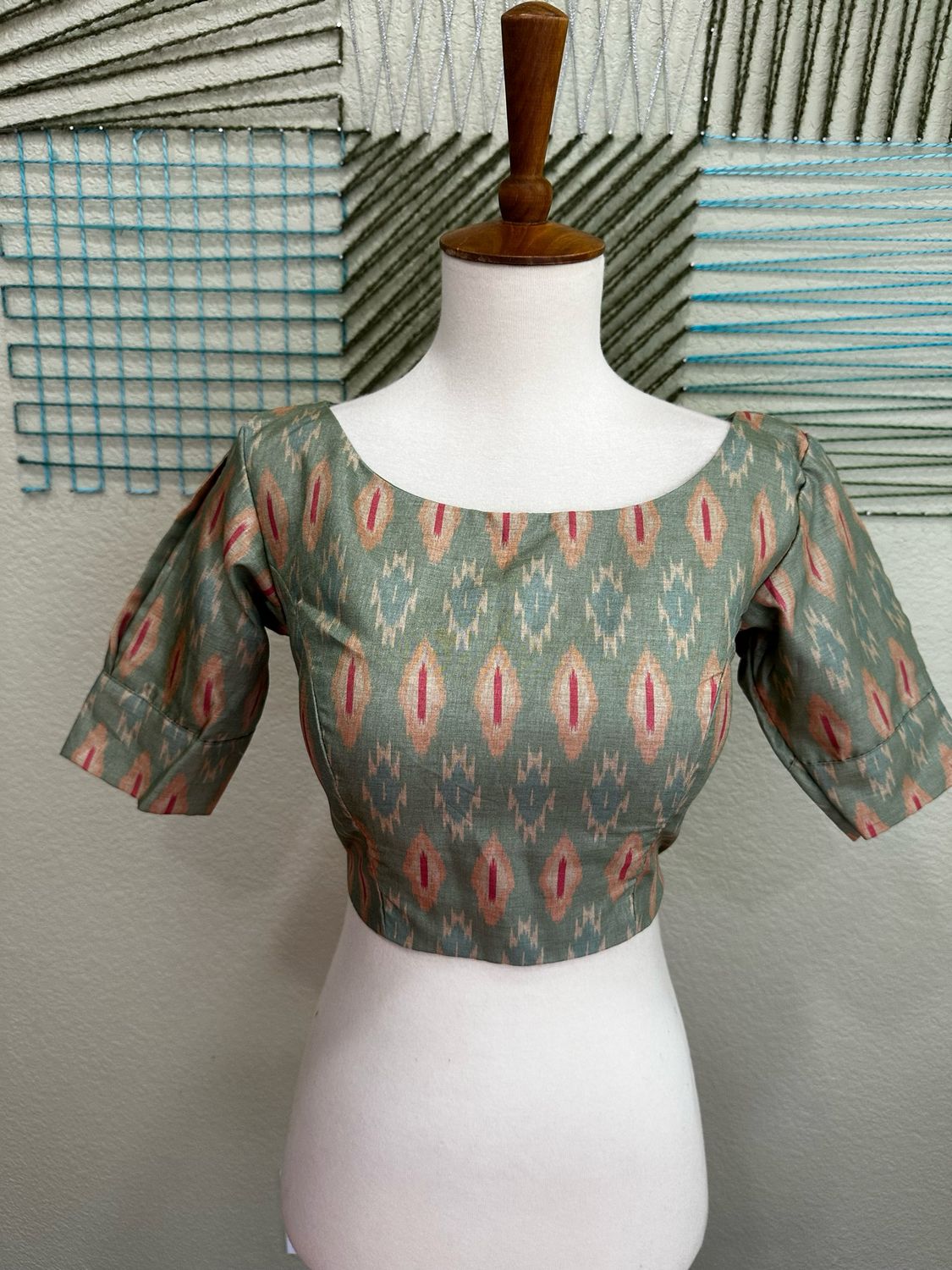 Designer Saree stitched blouse