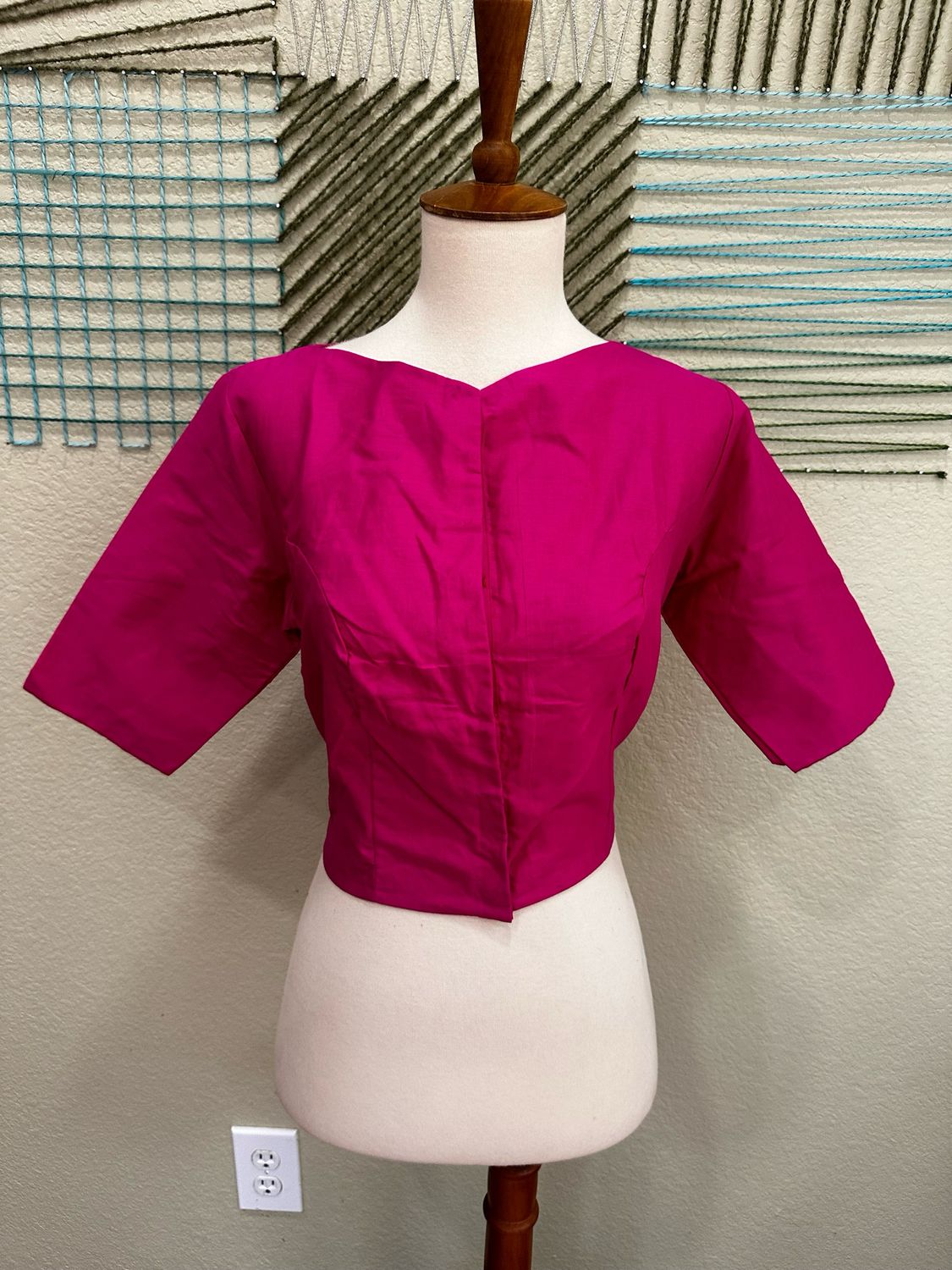 Designer Saree stitched blouse