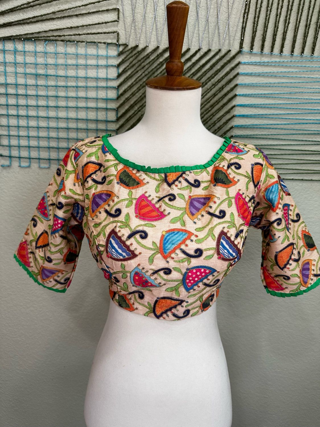 Designer Saree stitched blouse