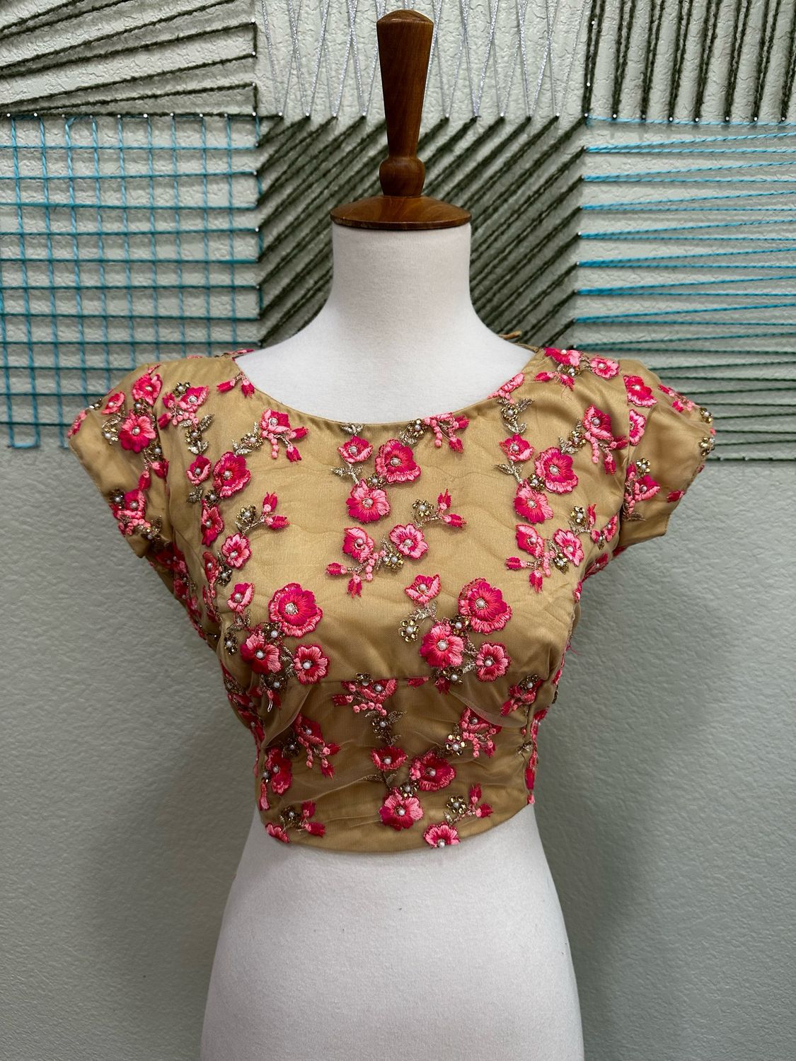 Designer Saree stitched blouse