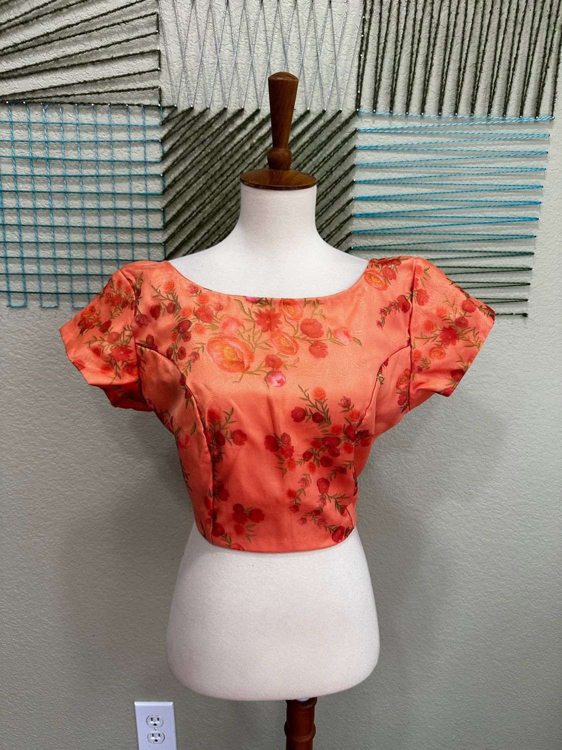 Designer Saree stitched blouse