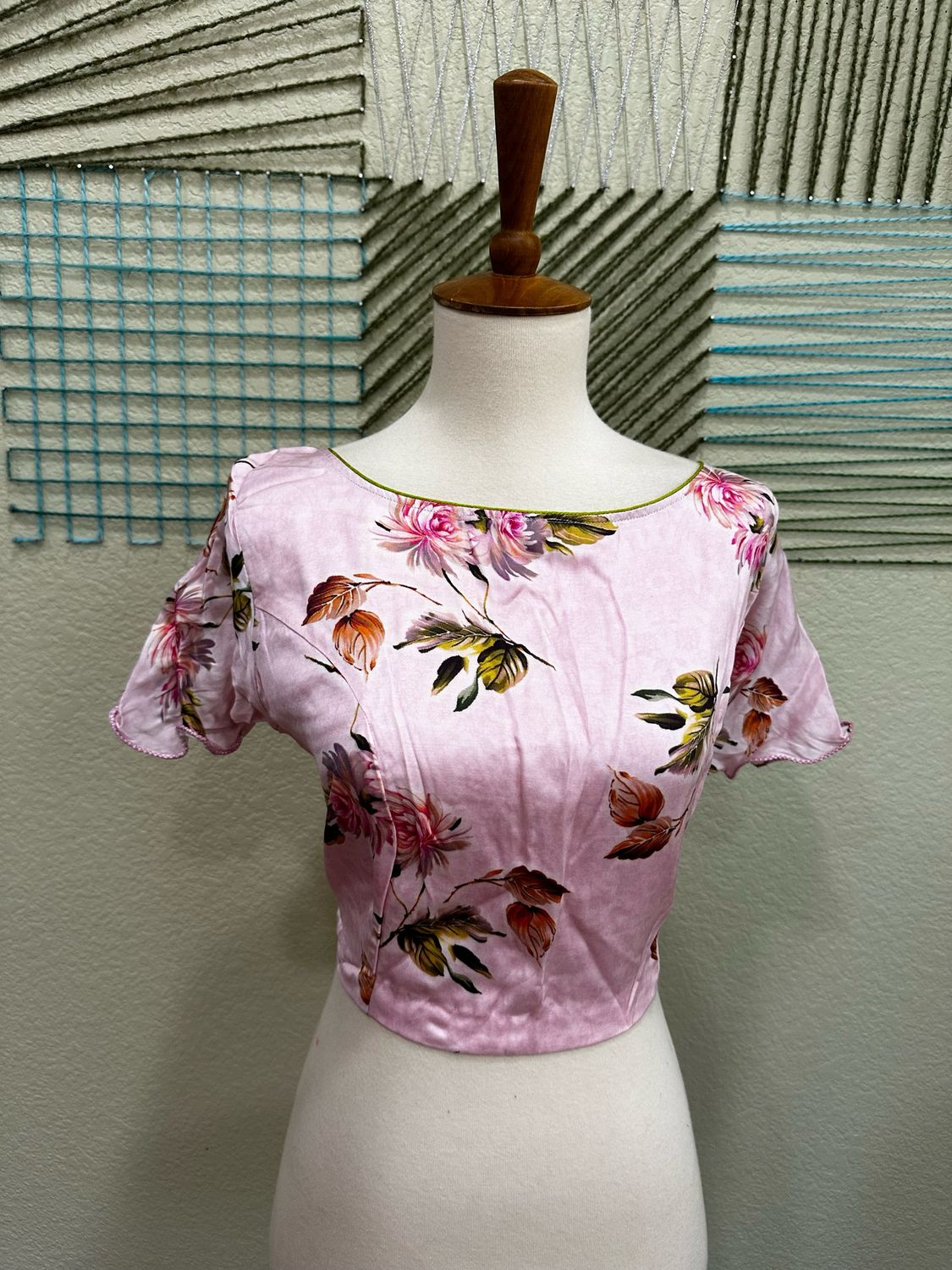 Designer Saree stitched blouse