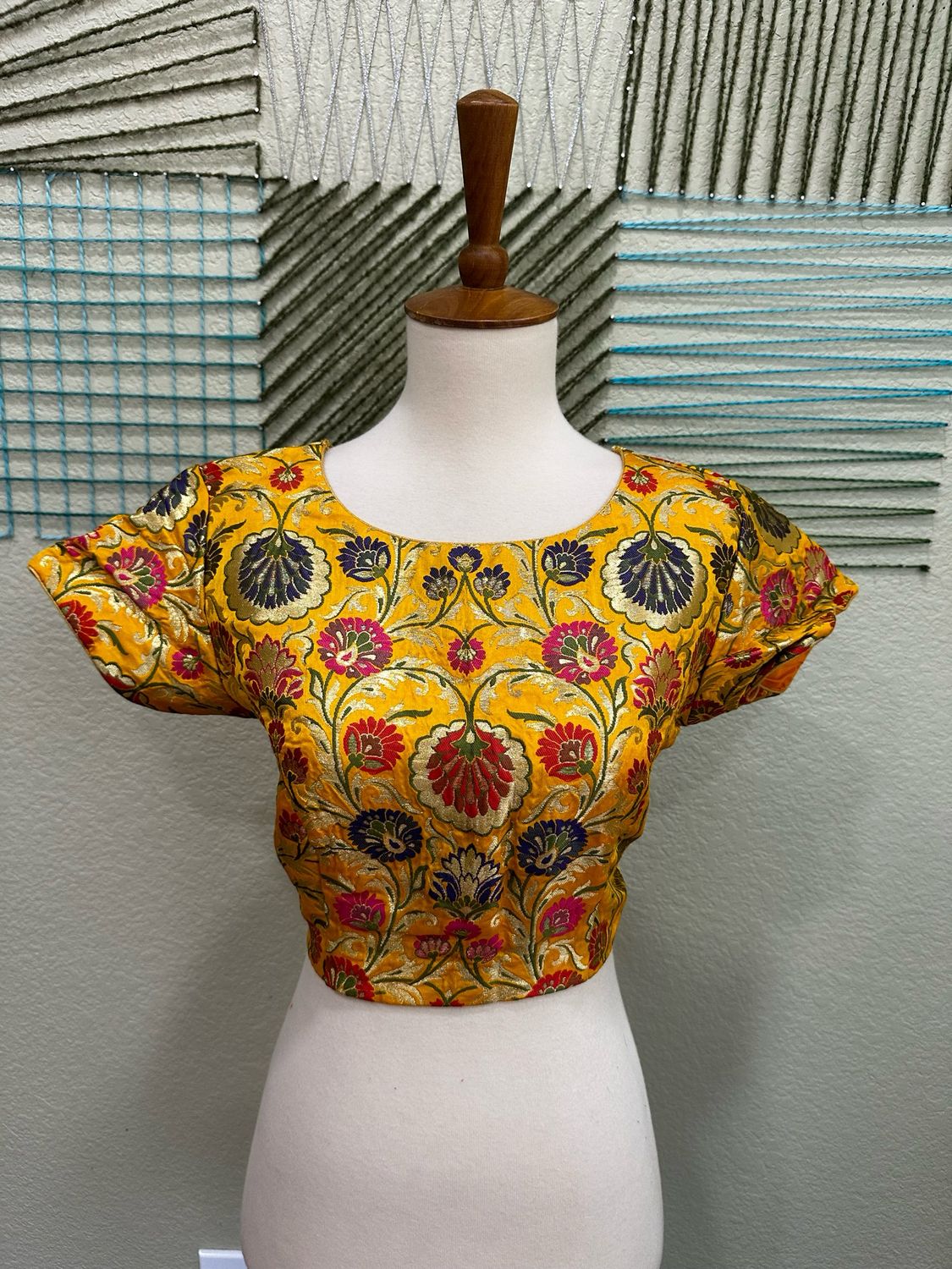 Designer Saree stitched blouse