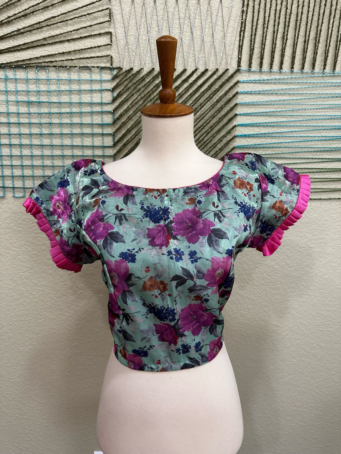 Designer Saree stitched blouse