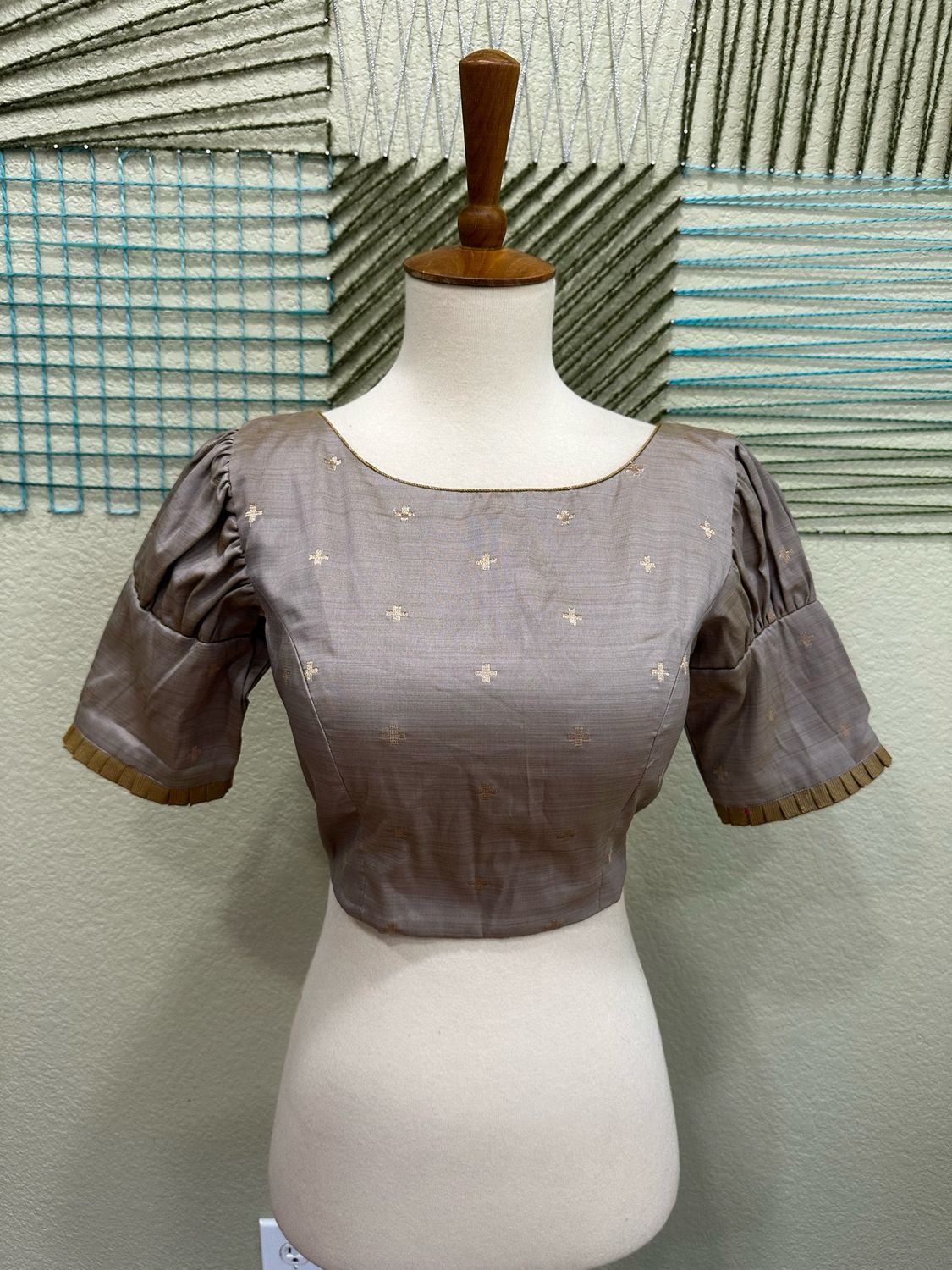 Designer Saree stitched blouse