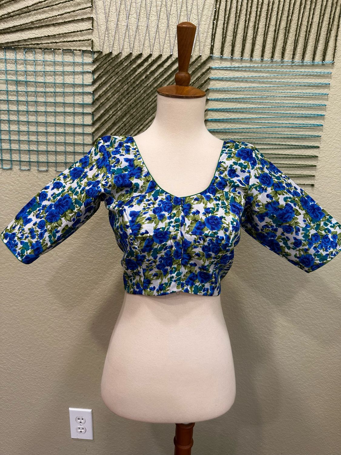 Designer Saree stitched blouse