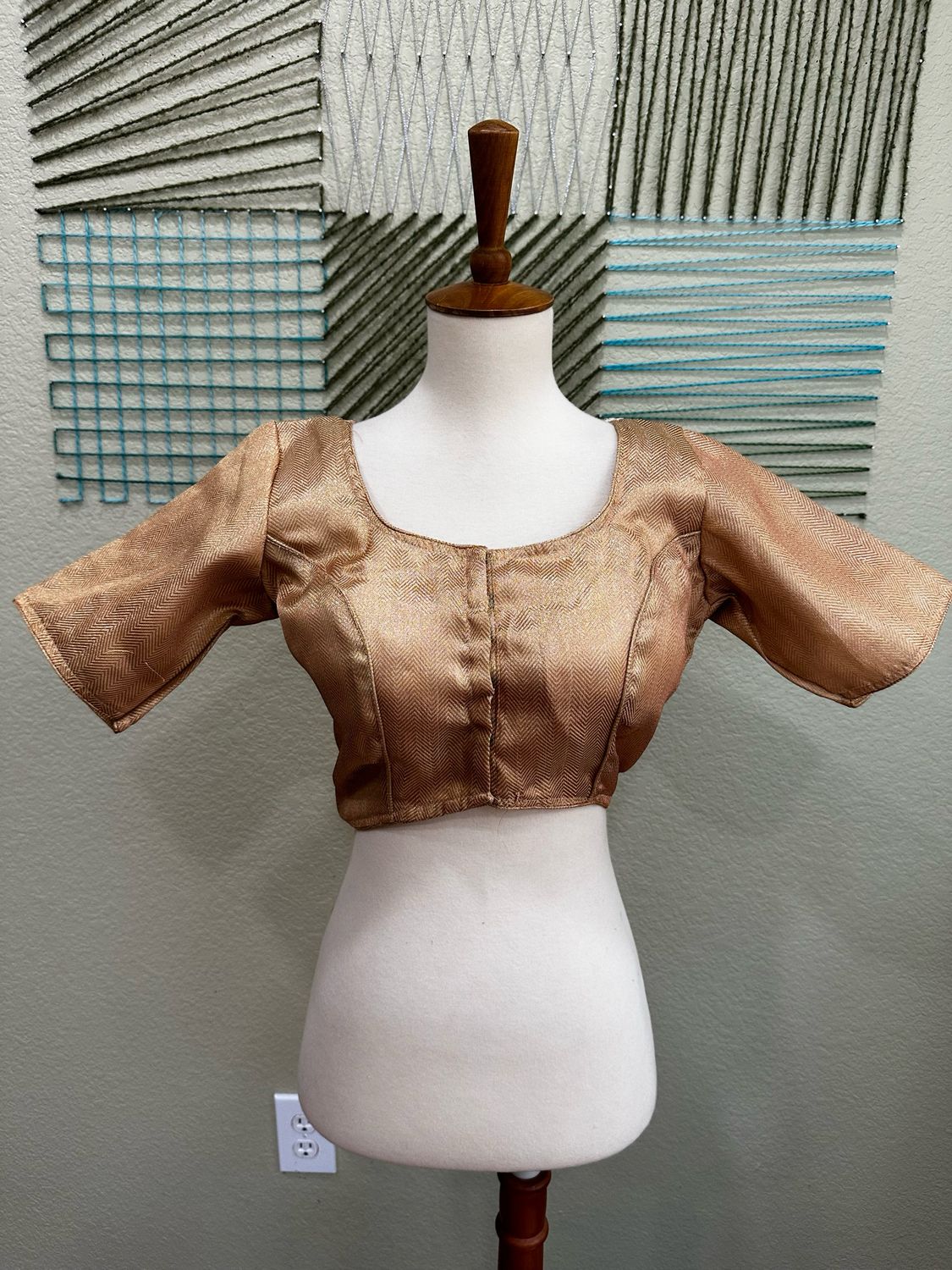 Designer Saree stitched blouse