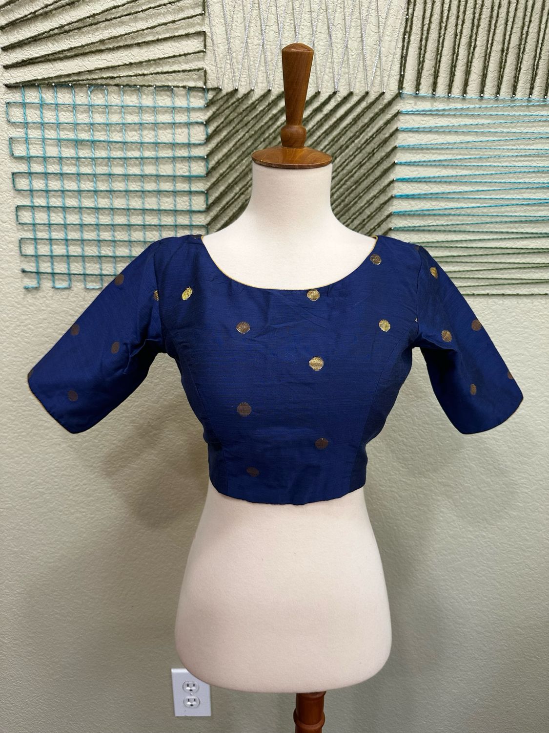 Designer Saree stitched blouse