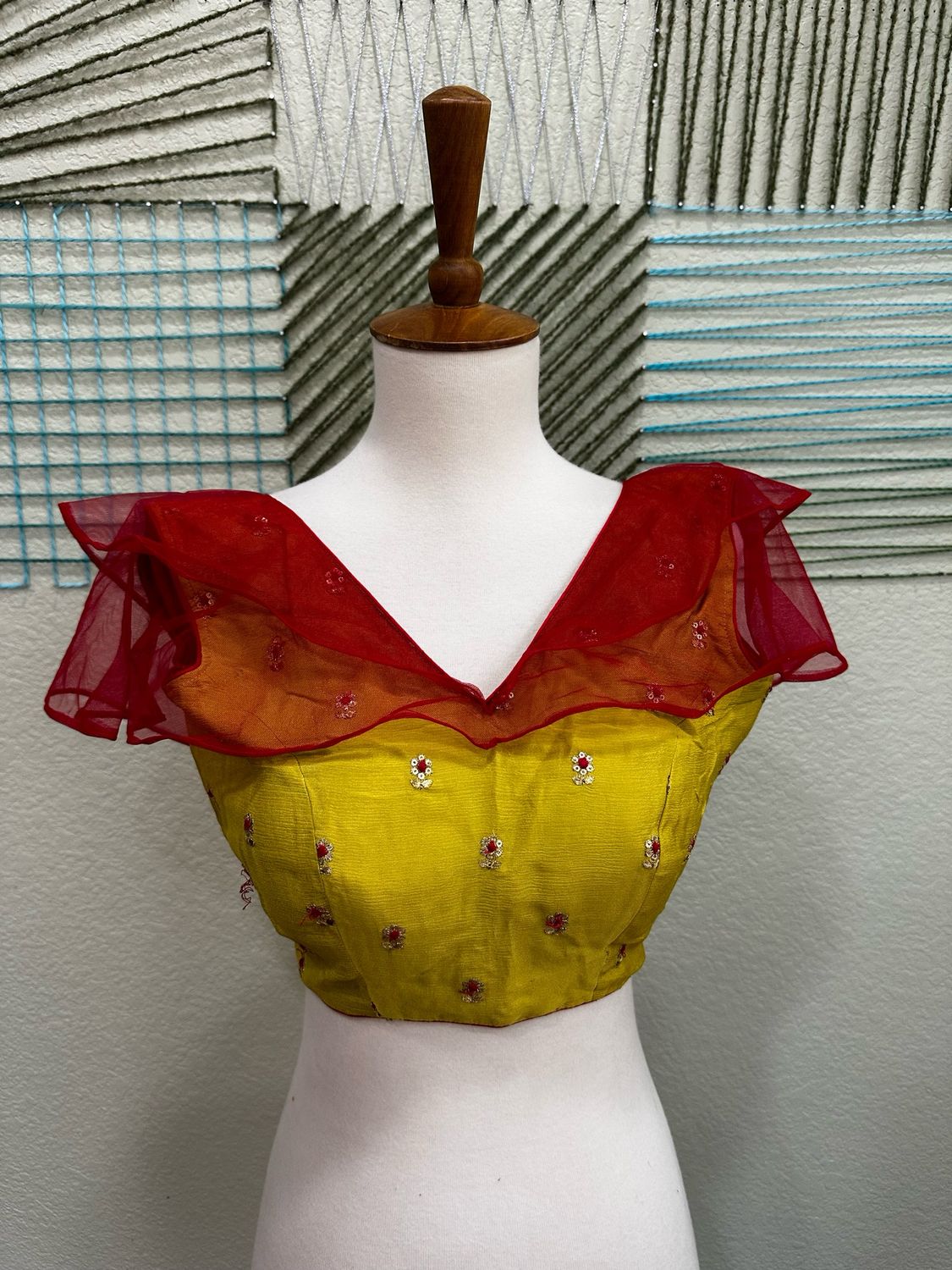 Designer Saree stitched blouse