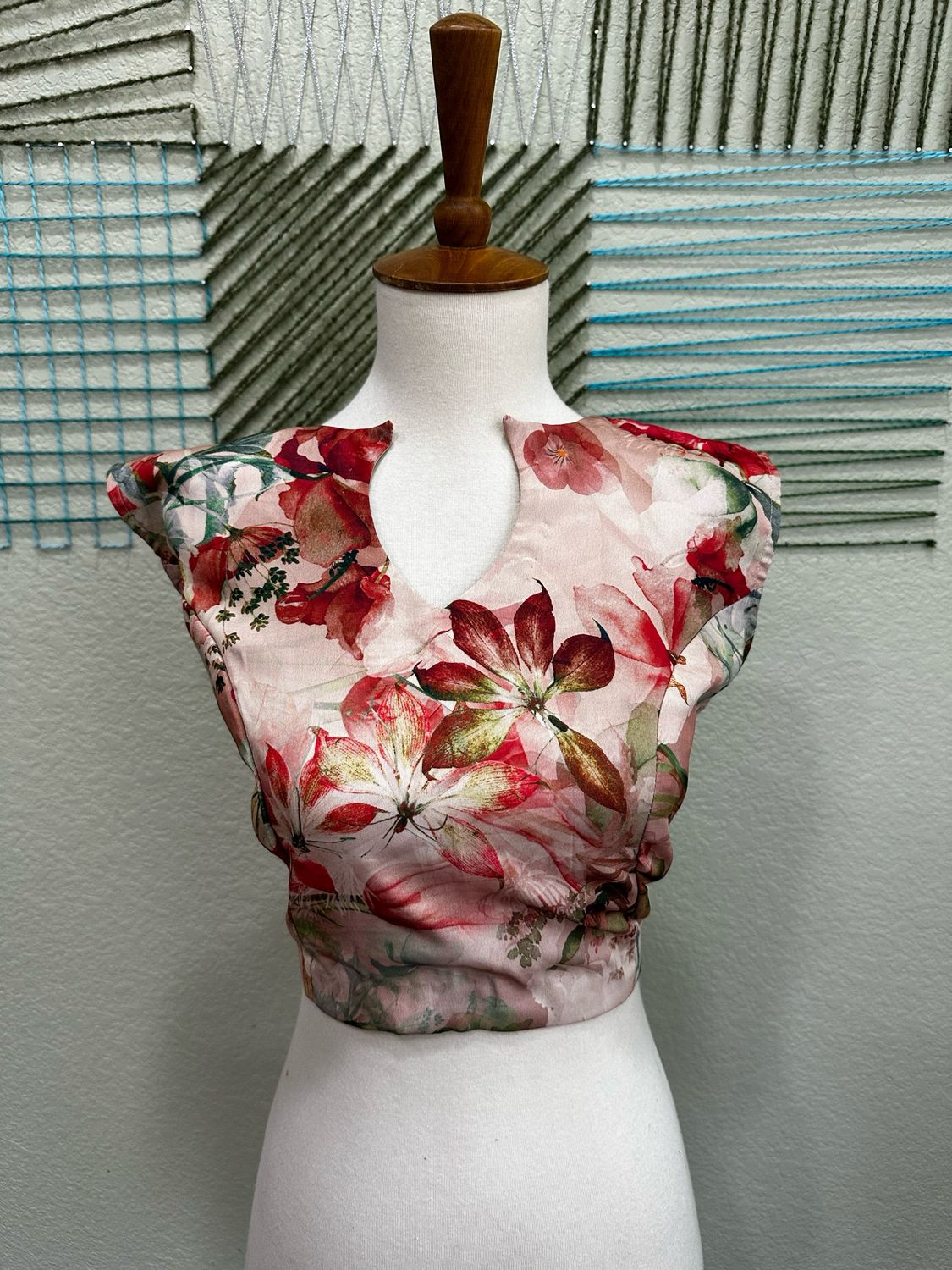 Designer Saree stitched blouse