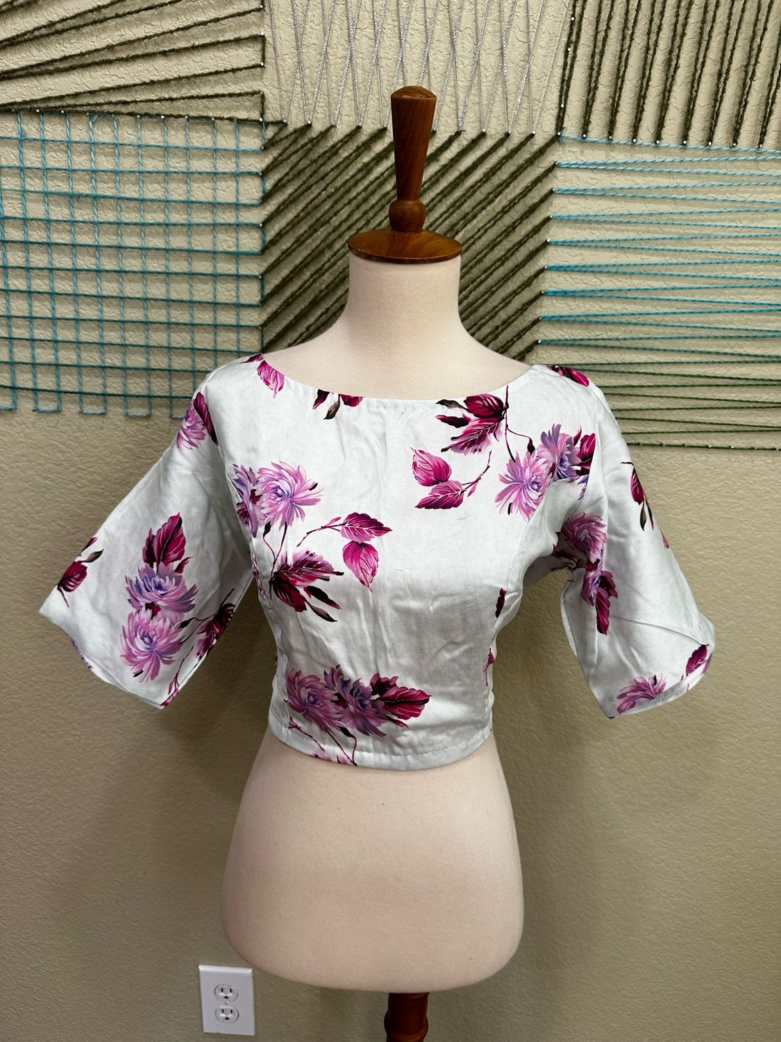 Designer Saree stitched blouse