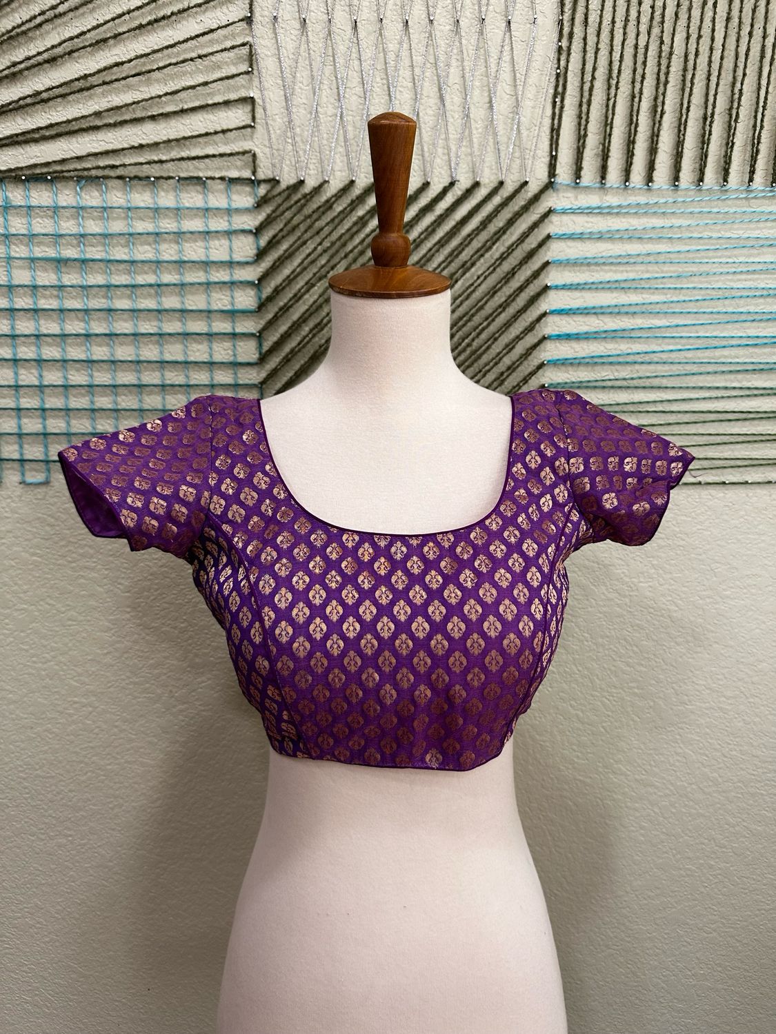 Designer Saree stitched blouse
