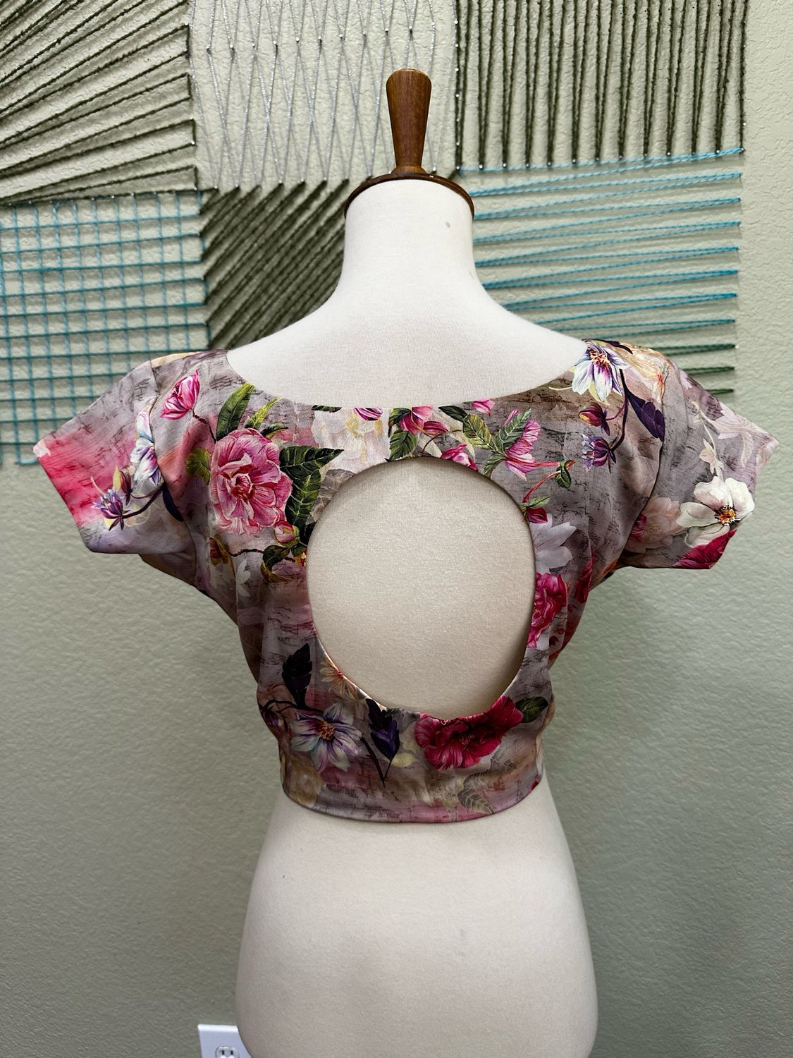 Designer Saree stitched blouse