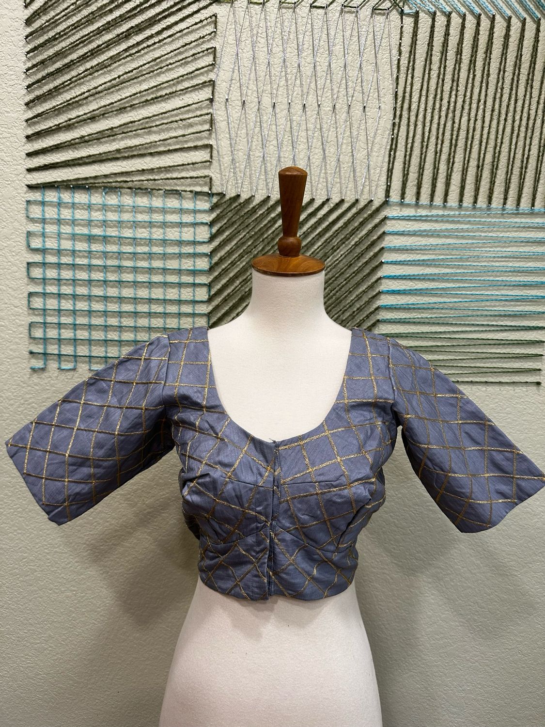 Designer Saree stitched blouse