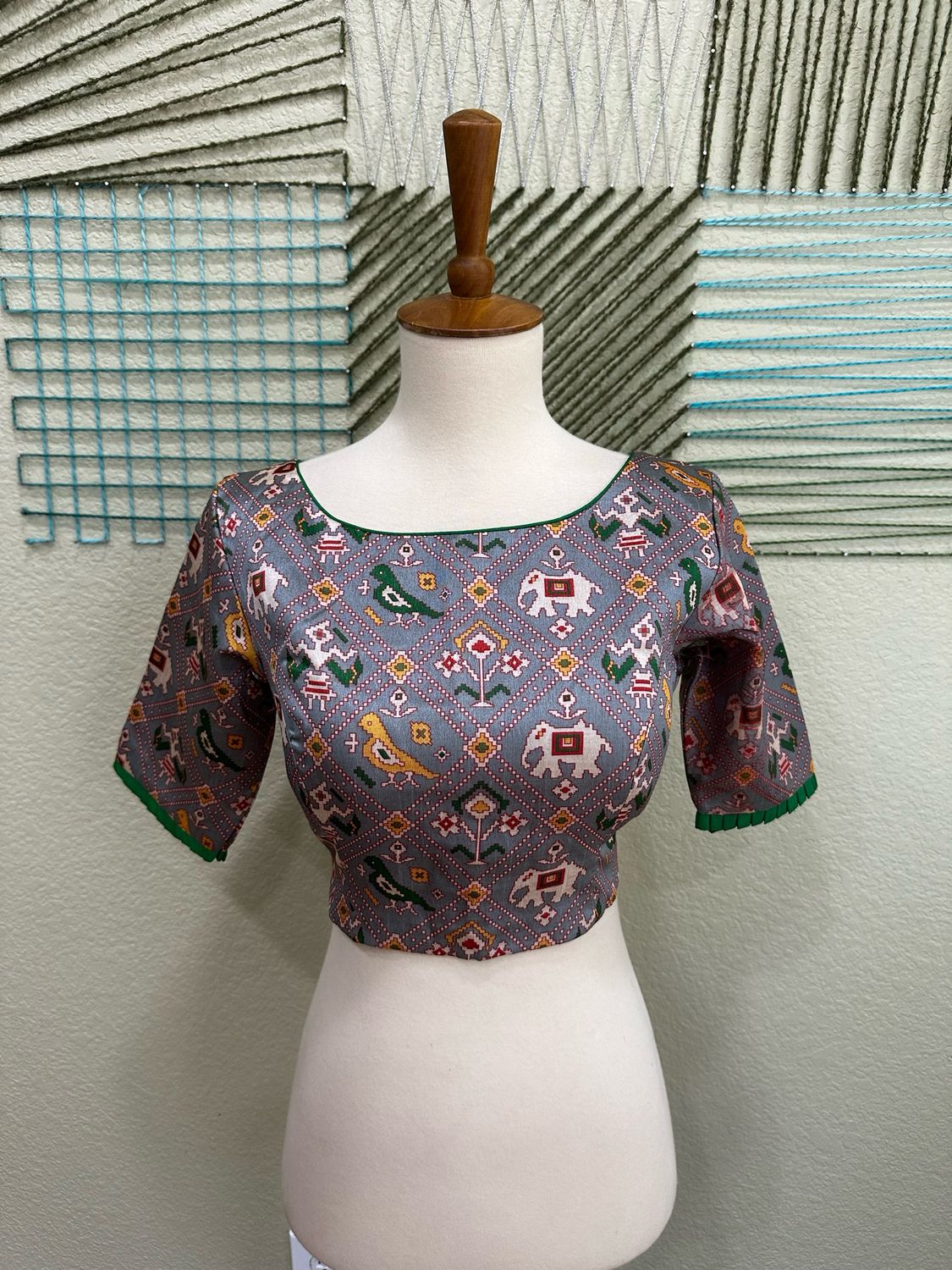 Designer Saree stitched blouse