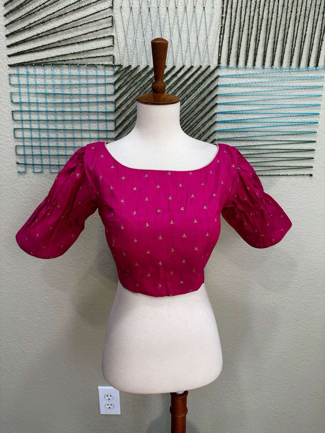 Designer Saree stitched blouse