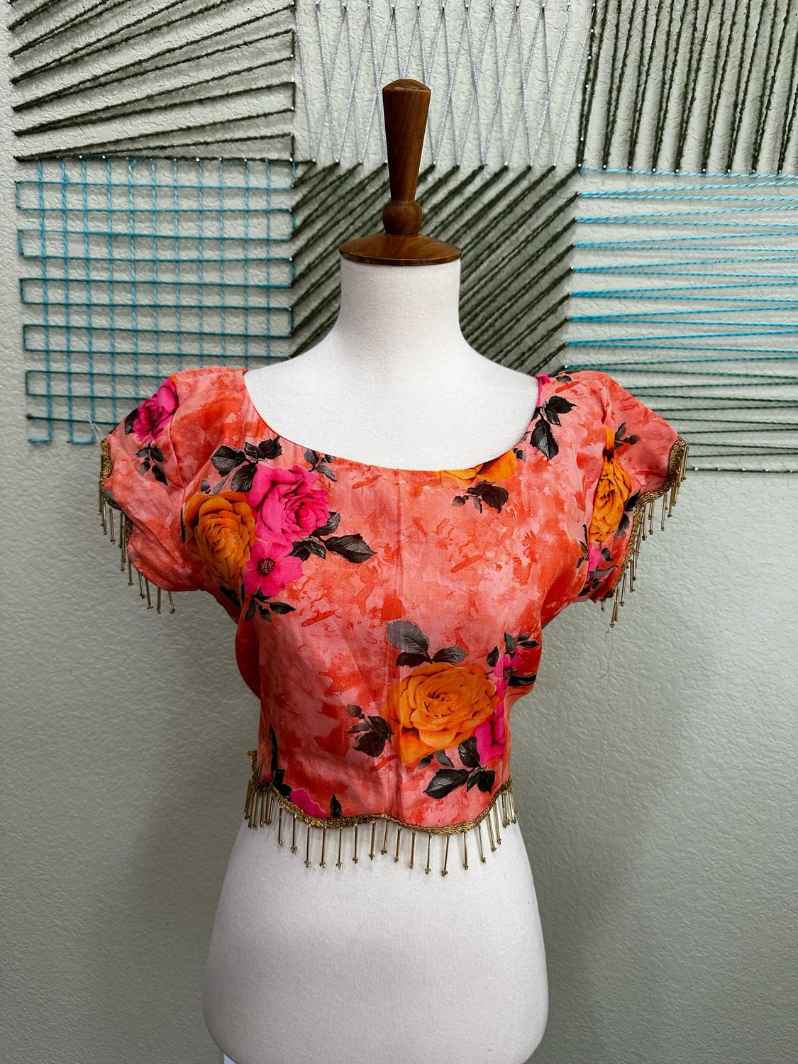 Designer Saree stitched blouse