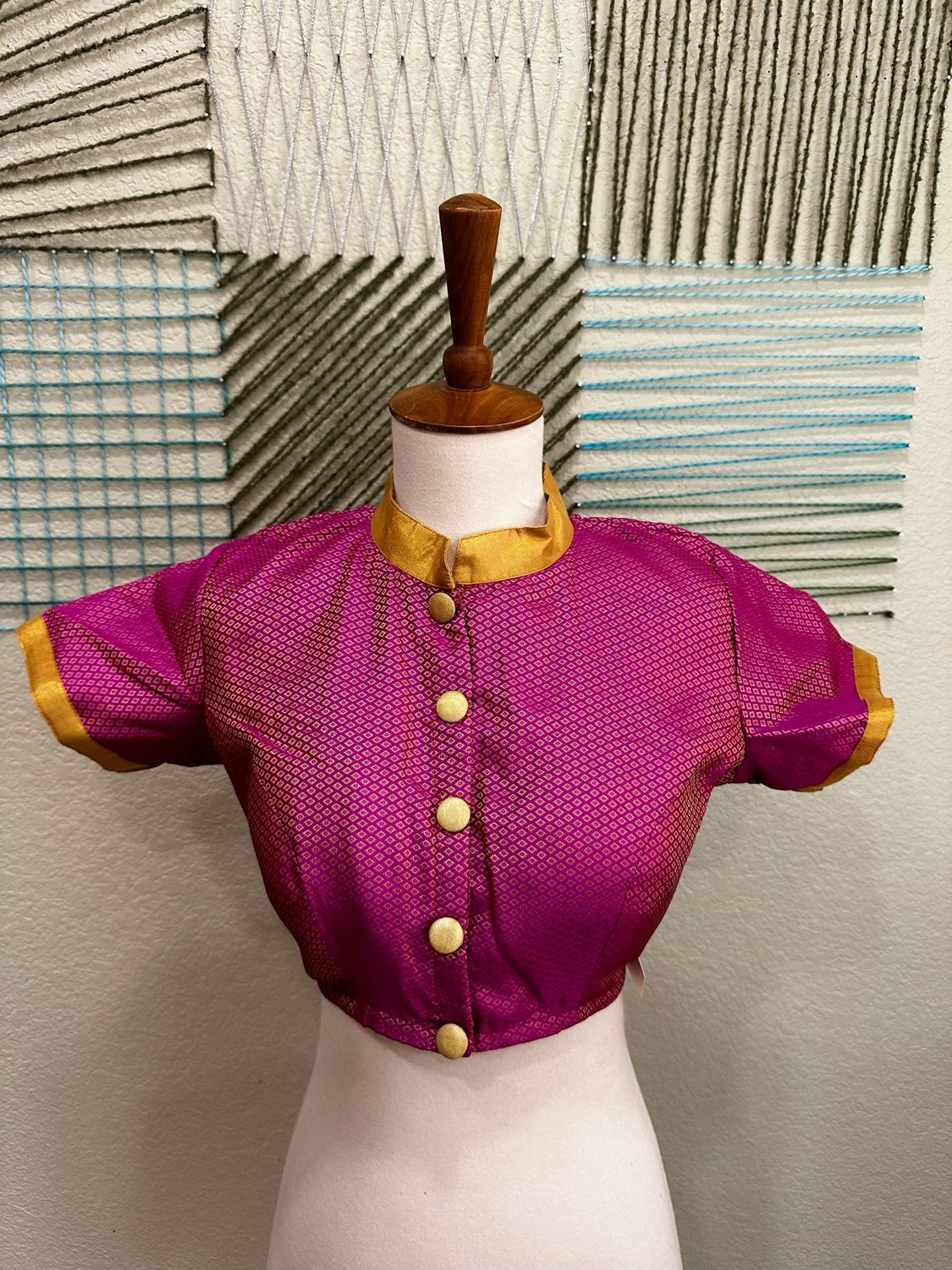 Designer Saree stitched blouse