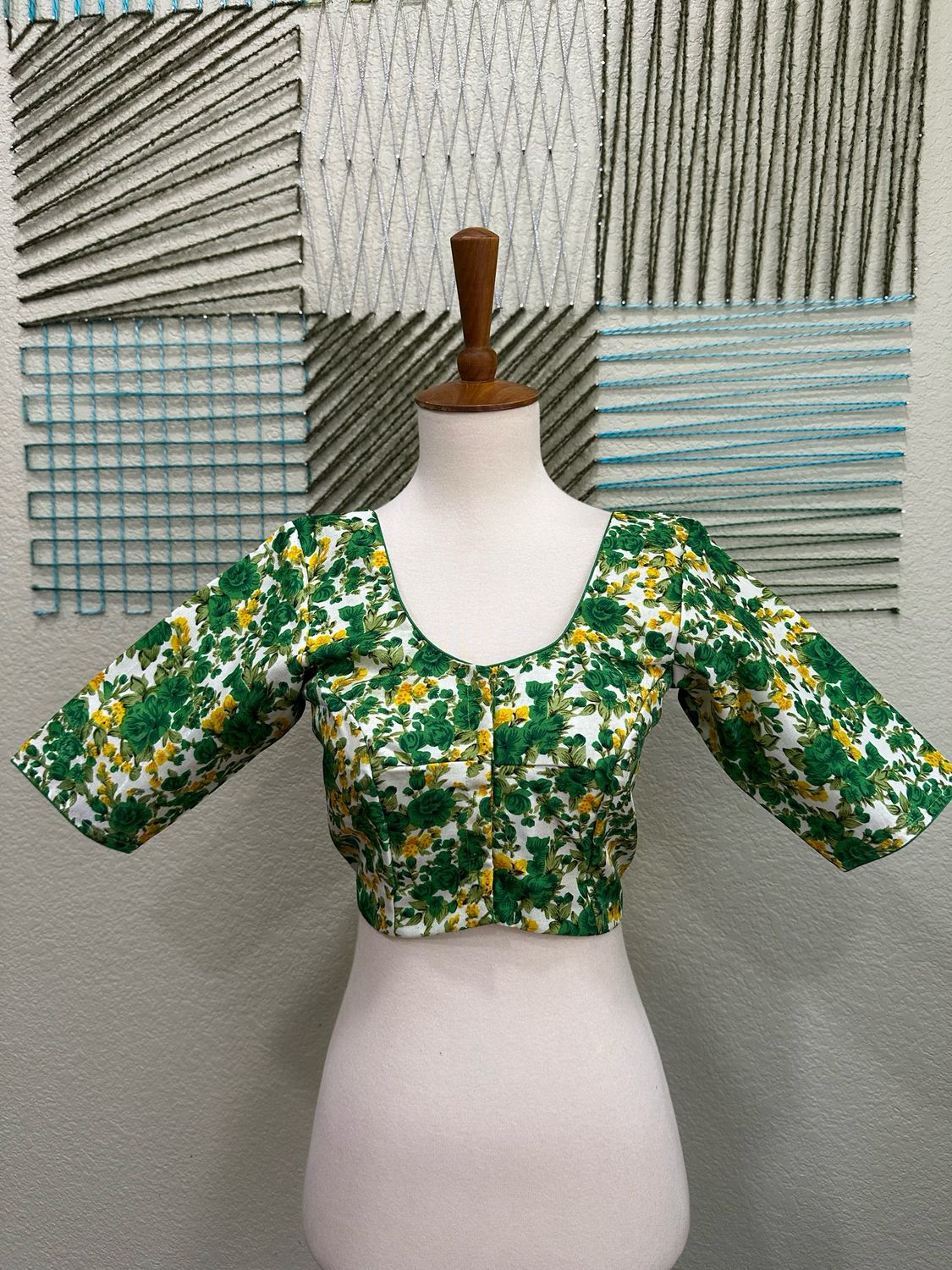 Designer Saree stitched blouse