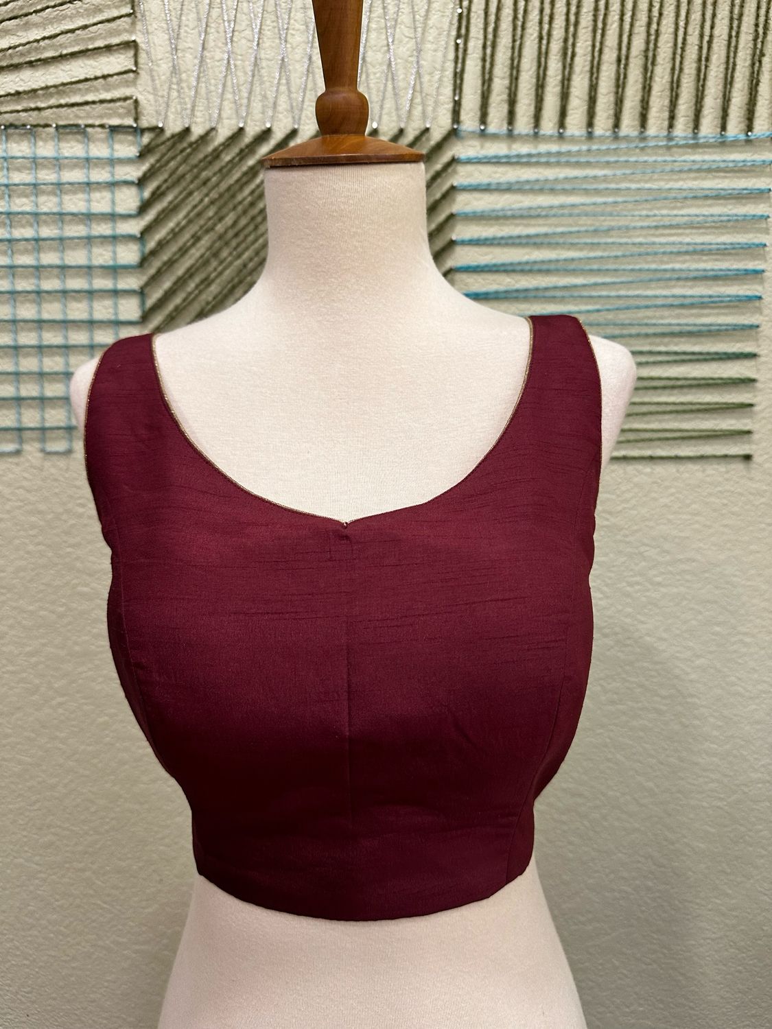 Designer Saree stitched blouse