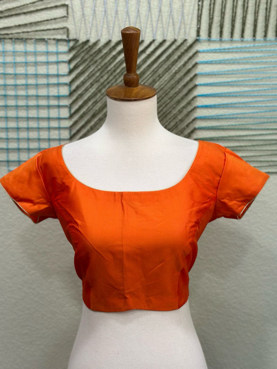 Designer Saree stitched blouse