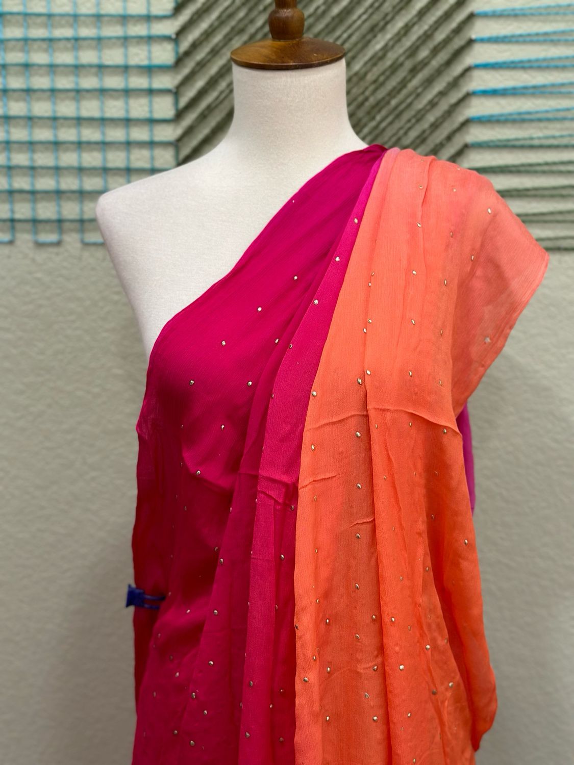 Saree &amp; Unstitched Blouse
