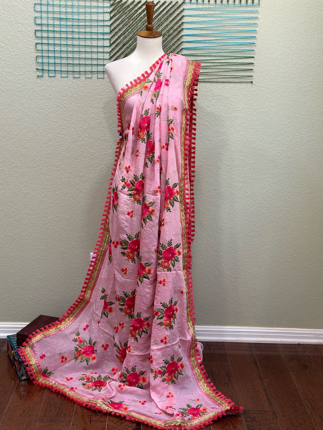 Saree &amp; Unstitched Blouse