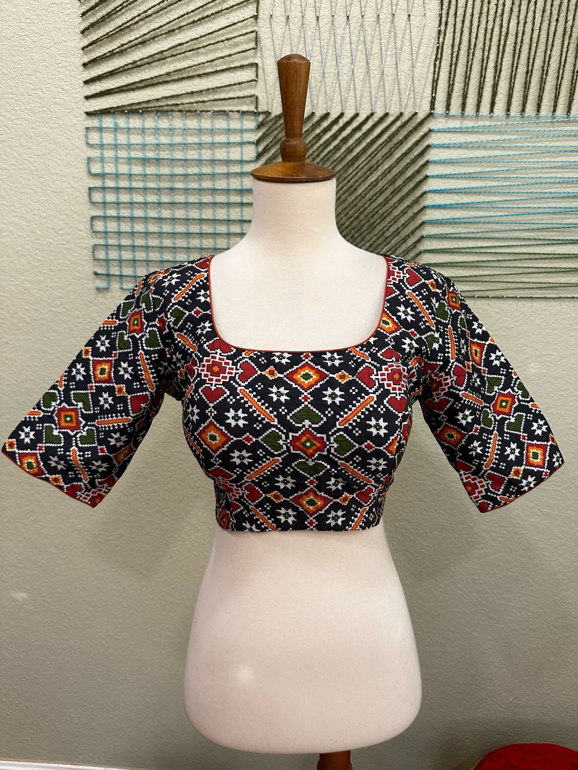 Patola blouse - Black