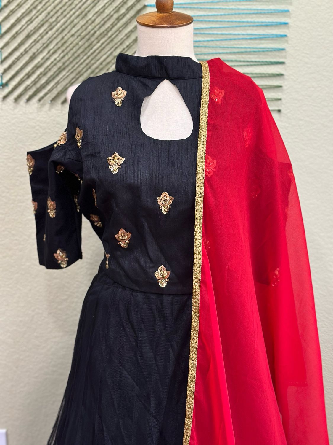 Designer Lehenga Halfsaree Langavoni